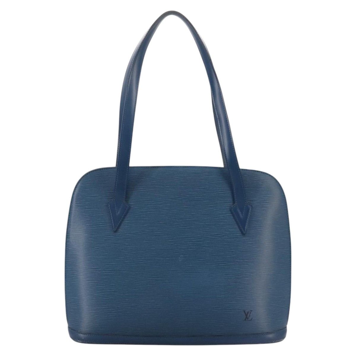 Louis Vuitton Lussac Blue Leather Shoulder Bag (Pre-Owned) Size ONE SIZE - 1 Thumbnail