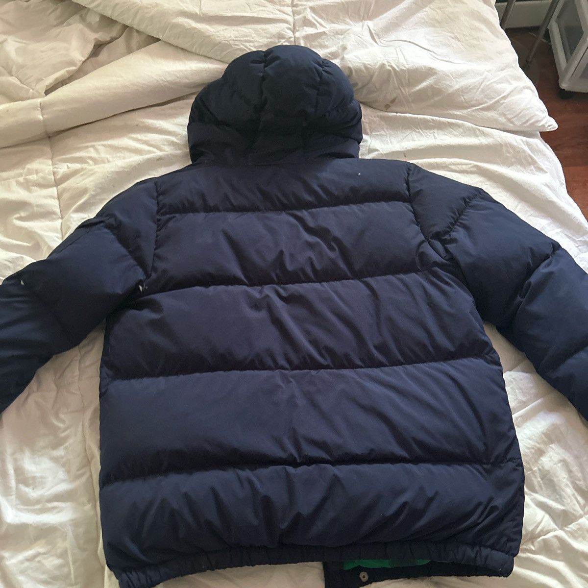 Polo Ralph Lauren Polo Ralph Lauren Navy/Green Puffer Coat Size US S / EU 44-46 / 1 - 2 Thumbnail
