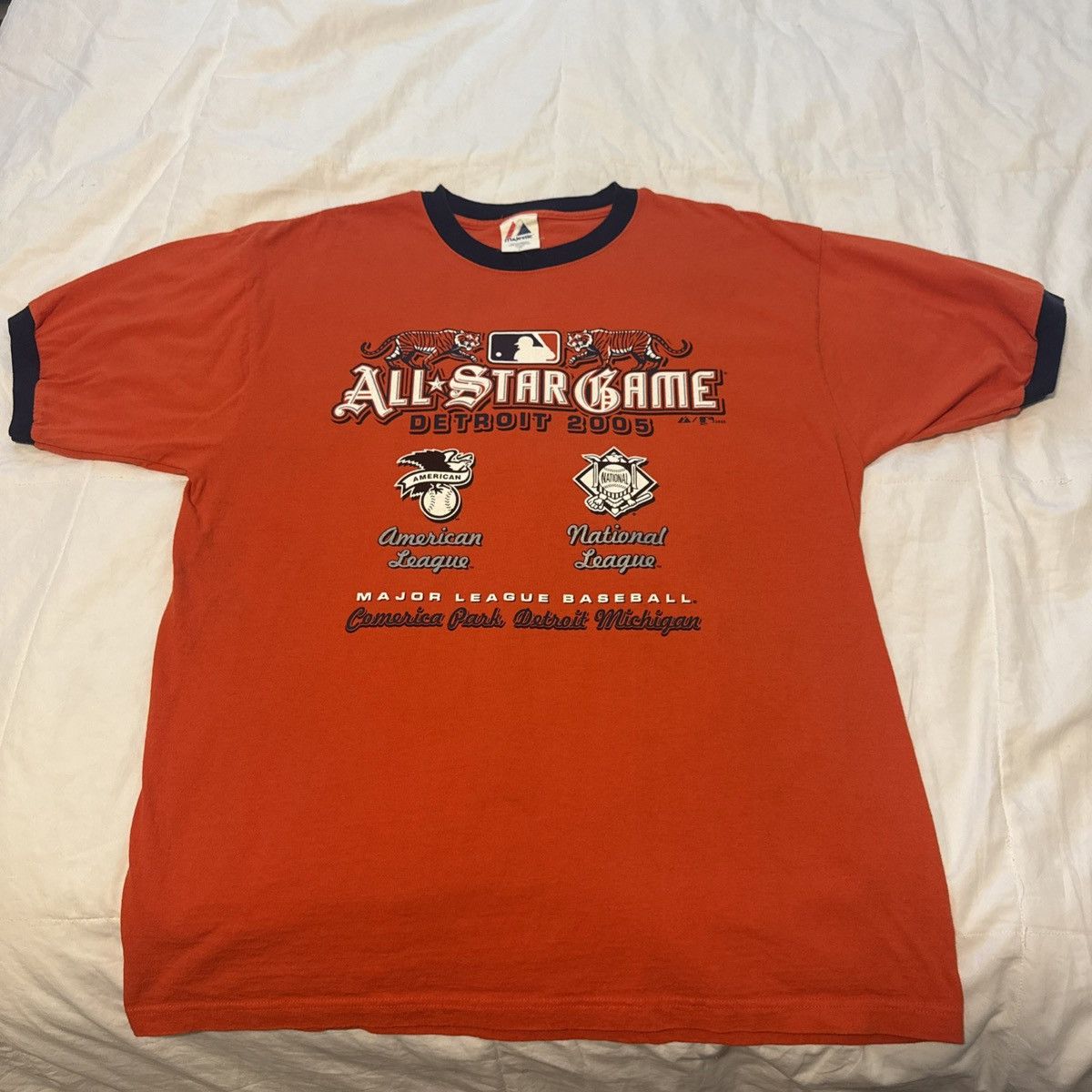 Other Vintage Y2K Detroit Allstar game Majestic MLB Tigers Clean! Size US L / EU 52-54 / 3 - 1 Thumbnail