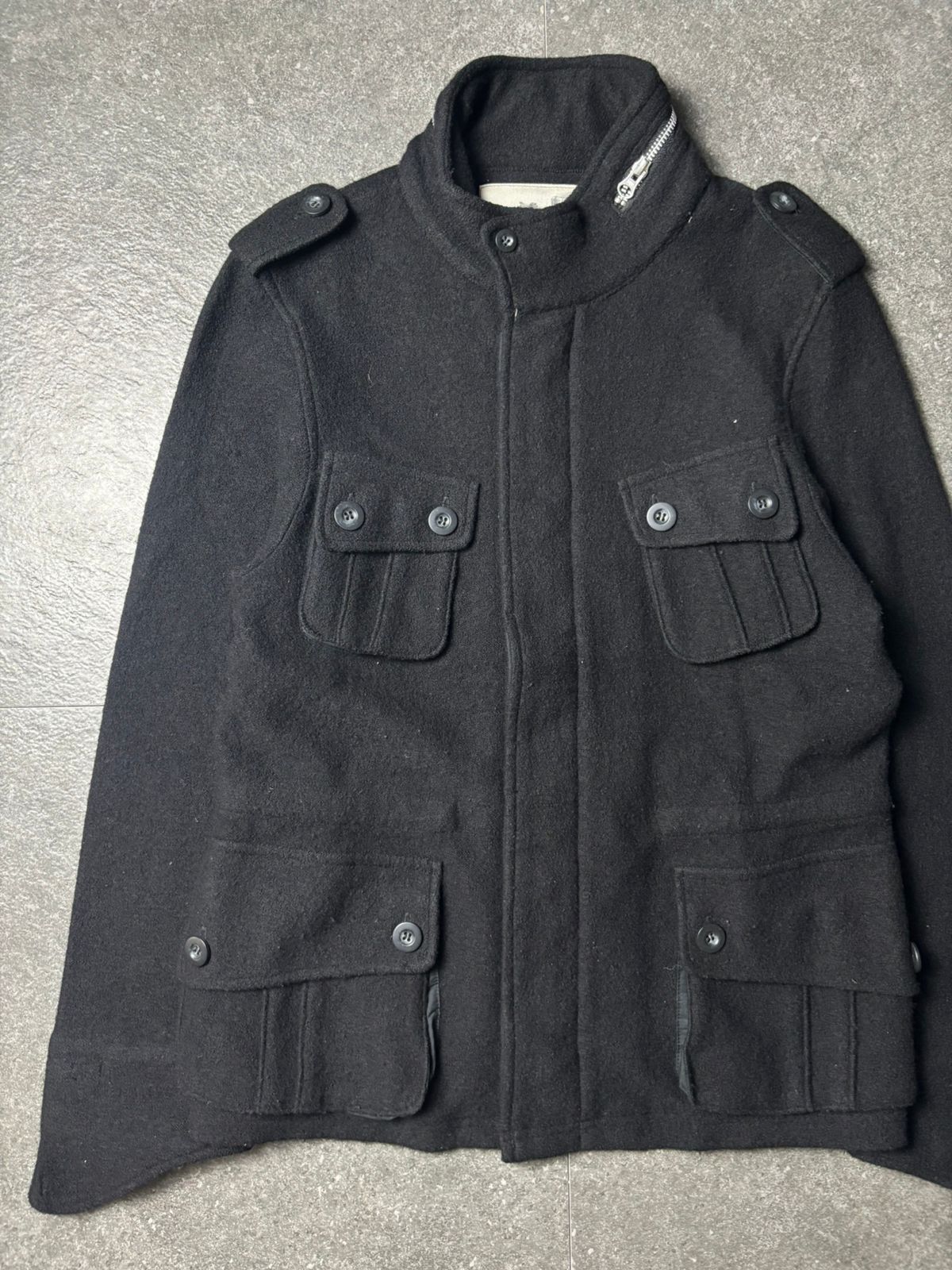 PPFM 2000s PPFM MIL-SPEC Wool 3D Multipocket Jacket Vkei Style Size US M / EU 48-50 / 2 - 4 Thumbnail