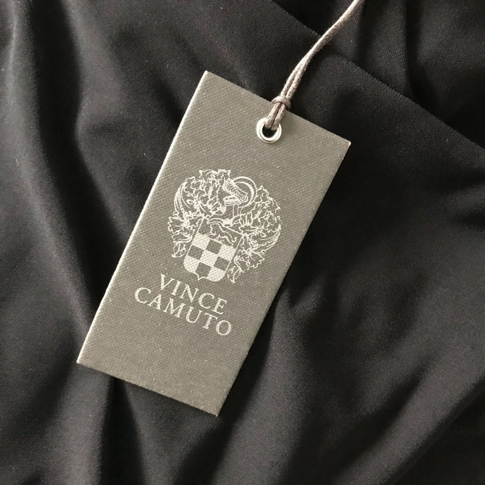 Vince Camuto Vince Camuto Black One Shoulder Layered Ruffle Dress 8 Size M / US 6-8 / IT 42-44 - 5 Thumbnail