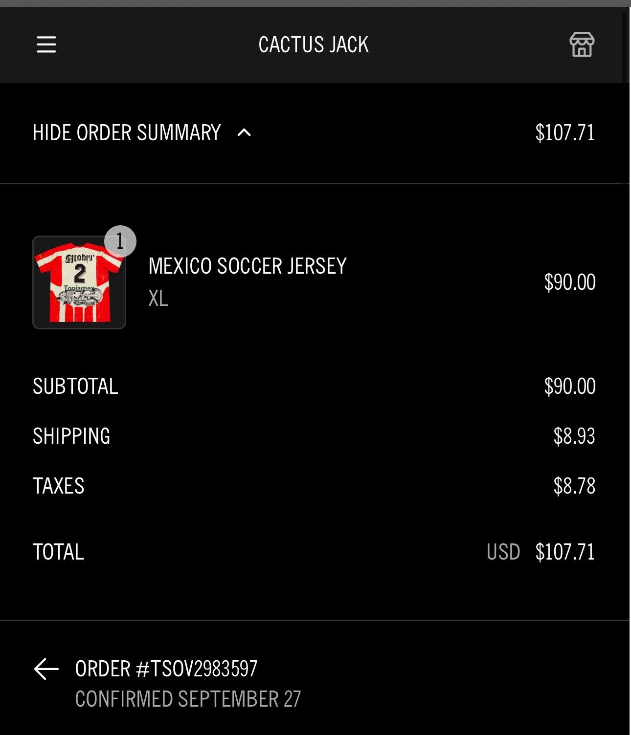 Travis Scott Travis Scott Mexico jersey Size US XL / EU 56 / 4 - 3 Thumbnail