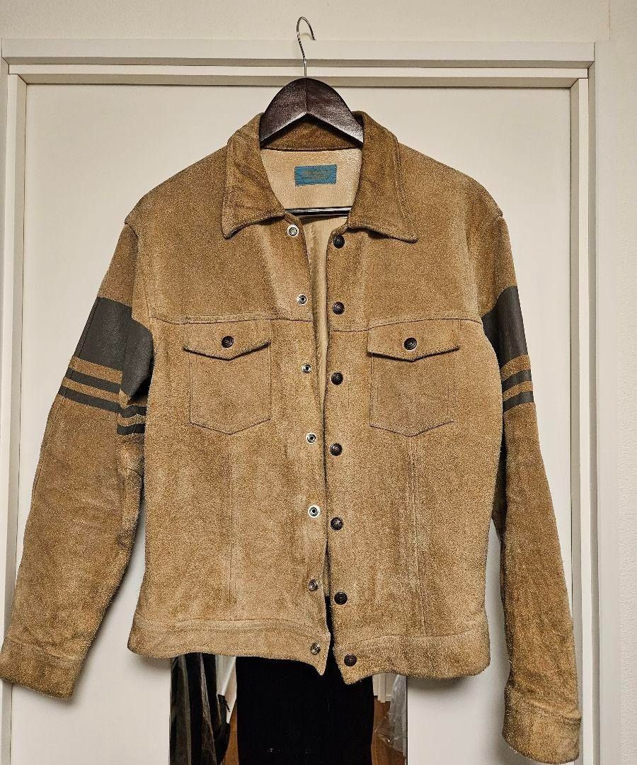 Undercover UNDERCOVER 1997AW LEAF Period Suede Jacket Brown Size L Size US L / EU 52-54 / 3 - 1 Thumbnail