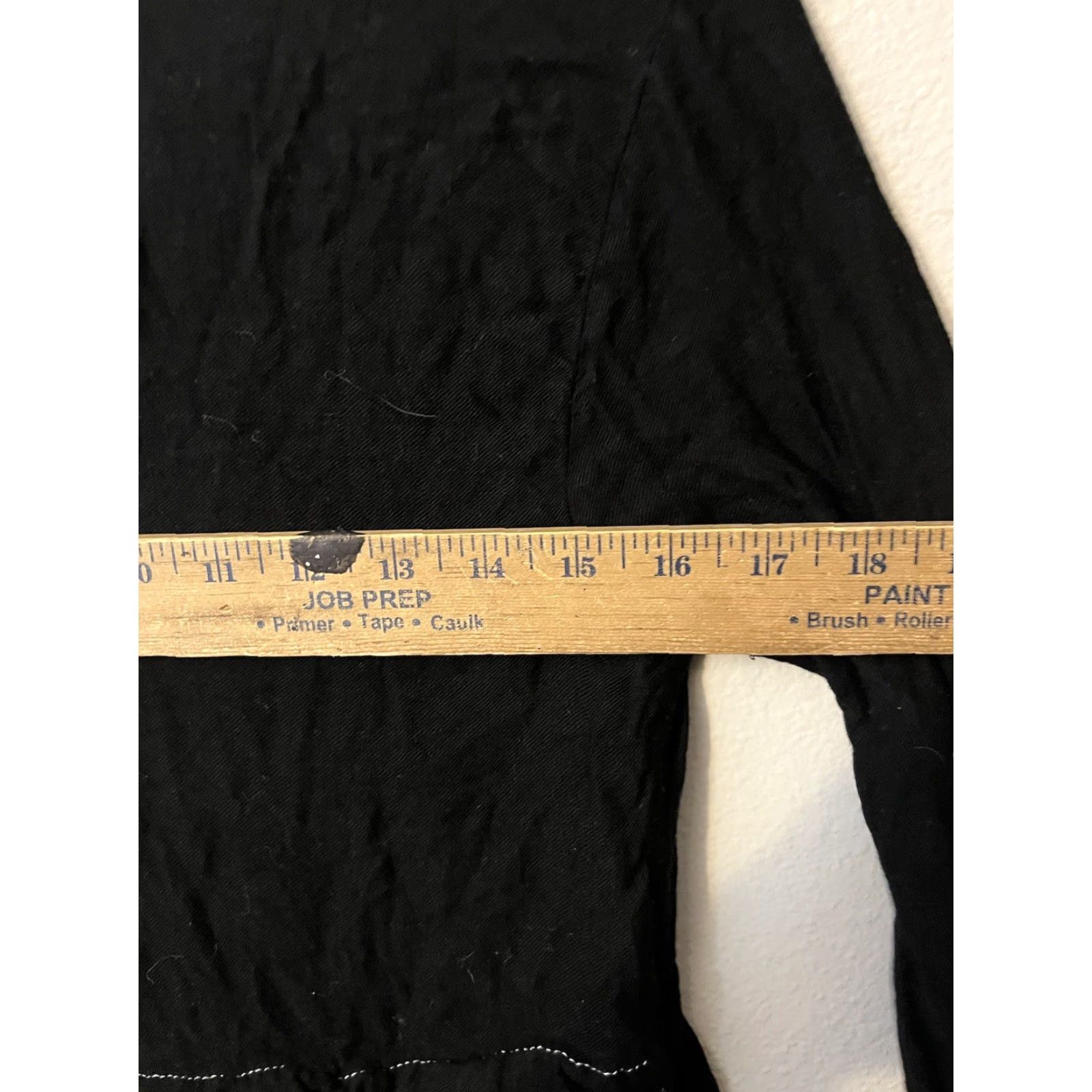 Zara VINTAGE Zara Black Shirt Dress Tunic Button Down Contrast Stitching Long Blouse XS Size XS / US 0-2 / IT 36-38 - 5 Thumbnail