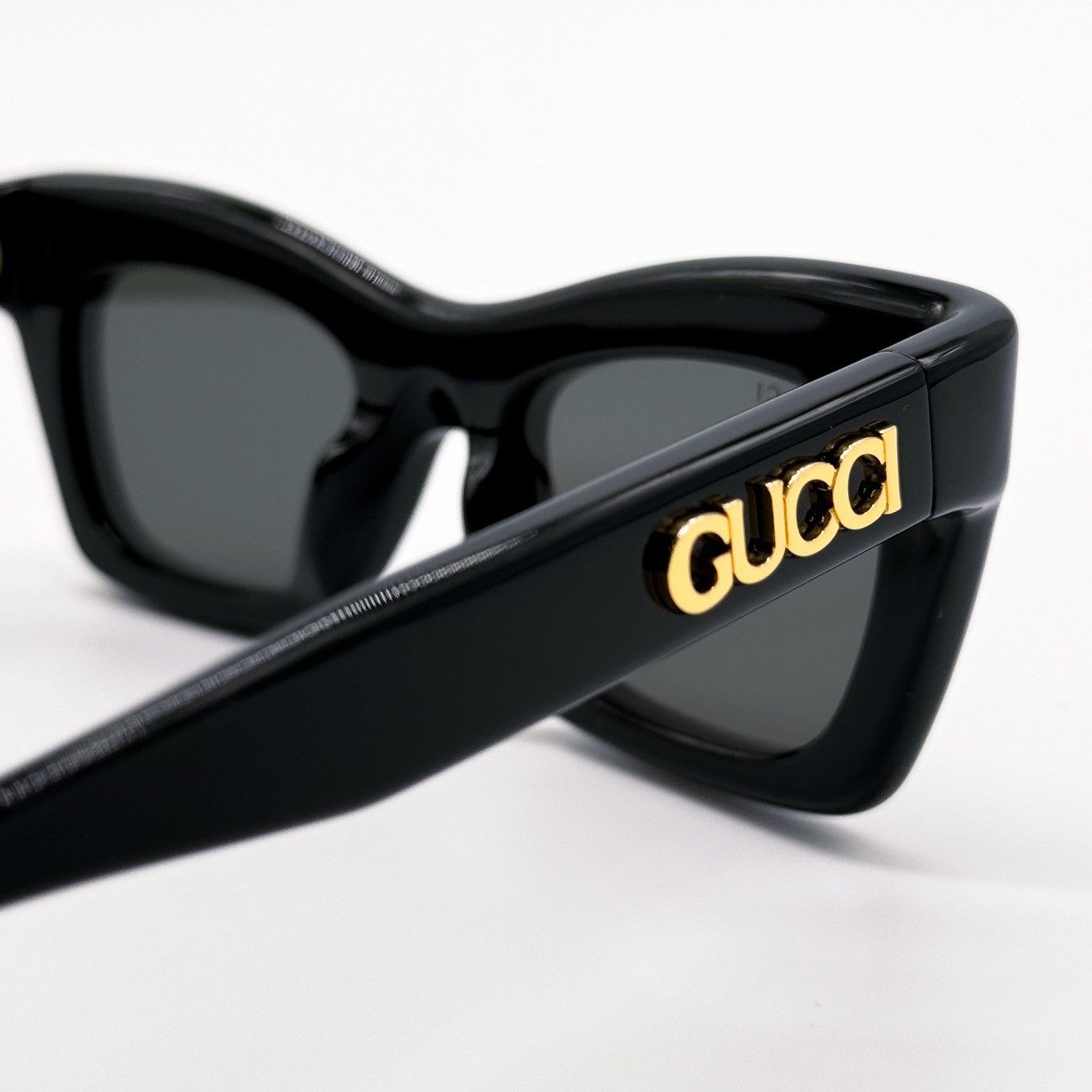 Gucci NEW GUCCI GG1773S 001 CAT EYE BLACK GREY WOMEN SUNGLASSES Size ONE SIZE - 8 Thumbnail