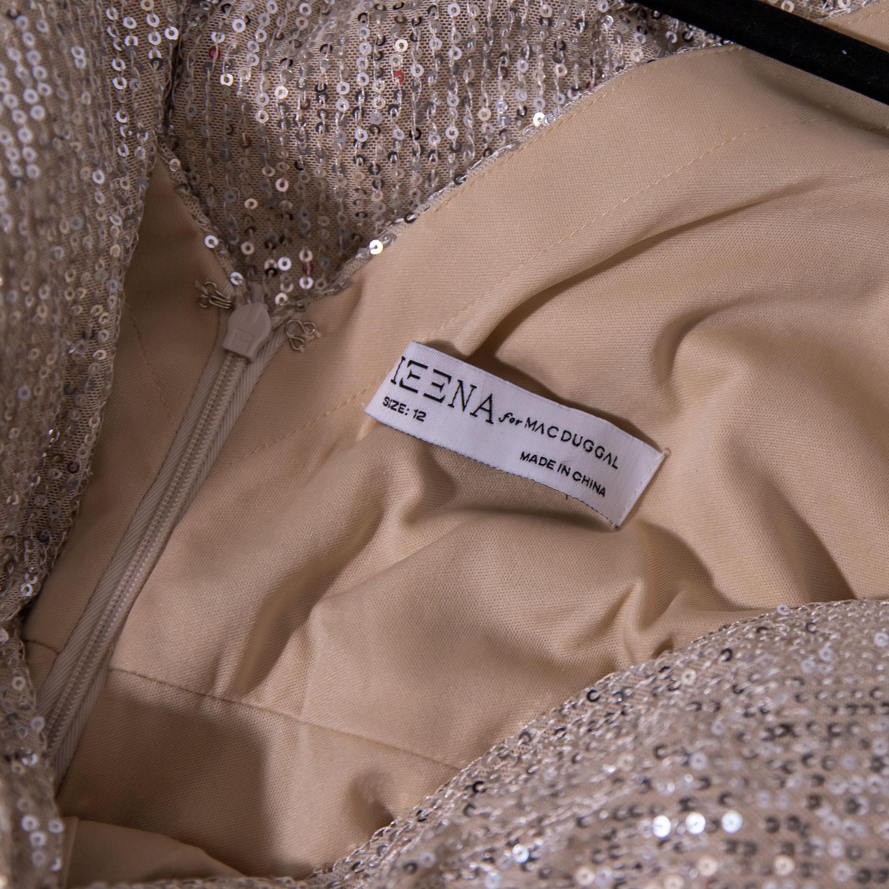 Mac Duggal Mac Duggal 26496 Sequin Sparkle Size XL / US 12-14 / IT 48-50 - 2 Thumbnail