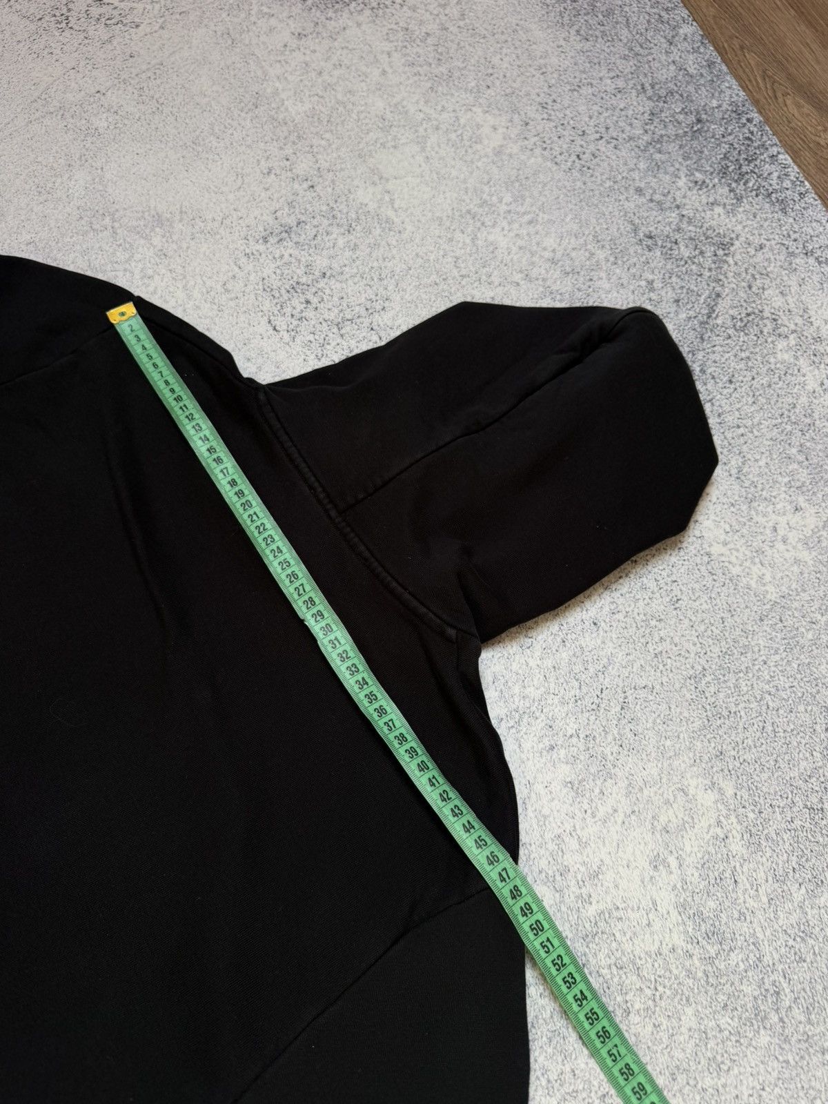 Alexander McQueen Alexander McQueen McQ Big Logo Black Distressed Hoodie Black Size US M / EU 48-50 / 2 - 16 Thumbnail