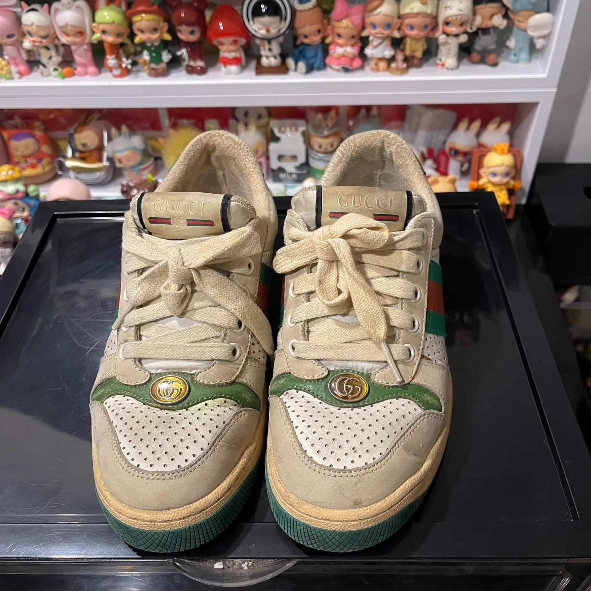 Gucci Gucci dirty sneakers Q19 Size US 5 / IT 35 - 1 Thumbnail