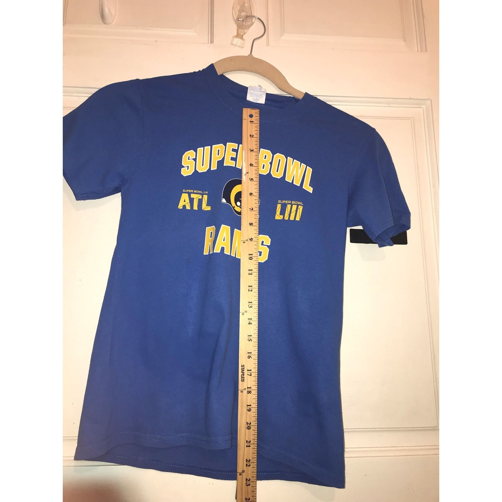 Port Authority NFL Superbowl Rams T-Shirt Men's S Short Sleeve With Graphic Size US S / EU 44-46 / 1 - 9 Thumbnail
