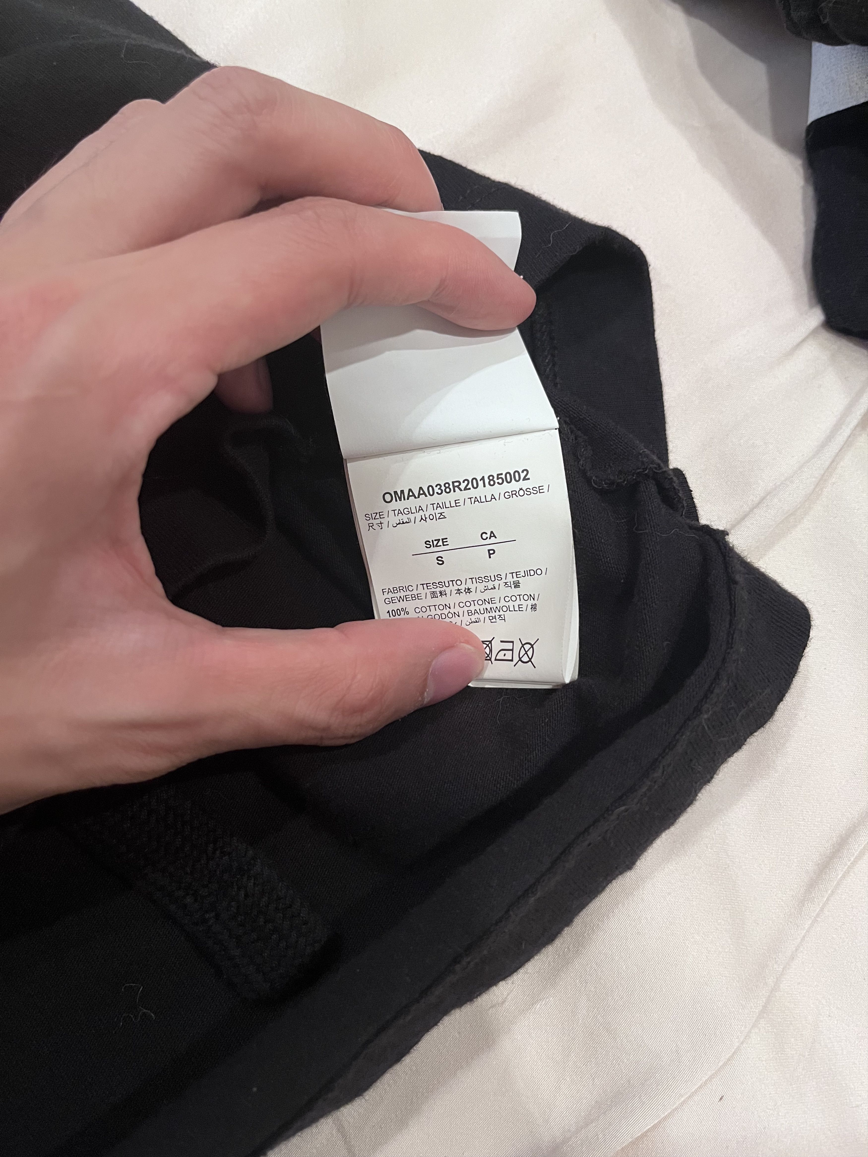 Off-White Off-White Tape T Shirt Size US S / EU 44-46 / 1 - 3 Thumbnail