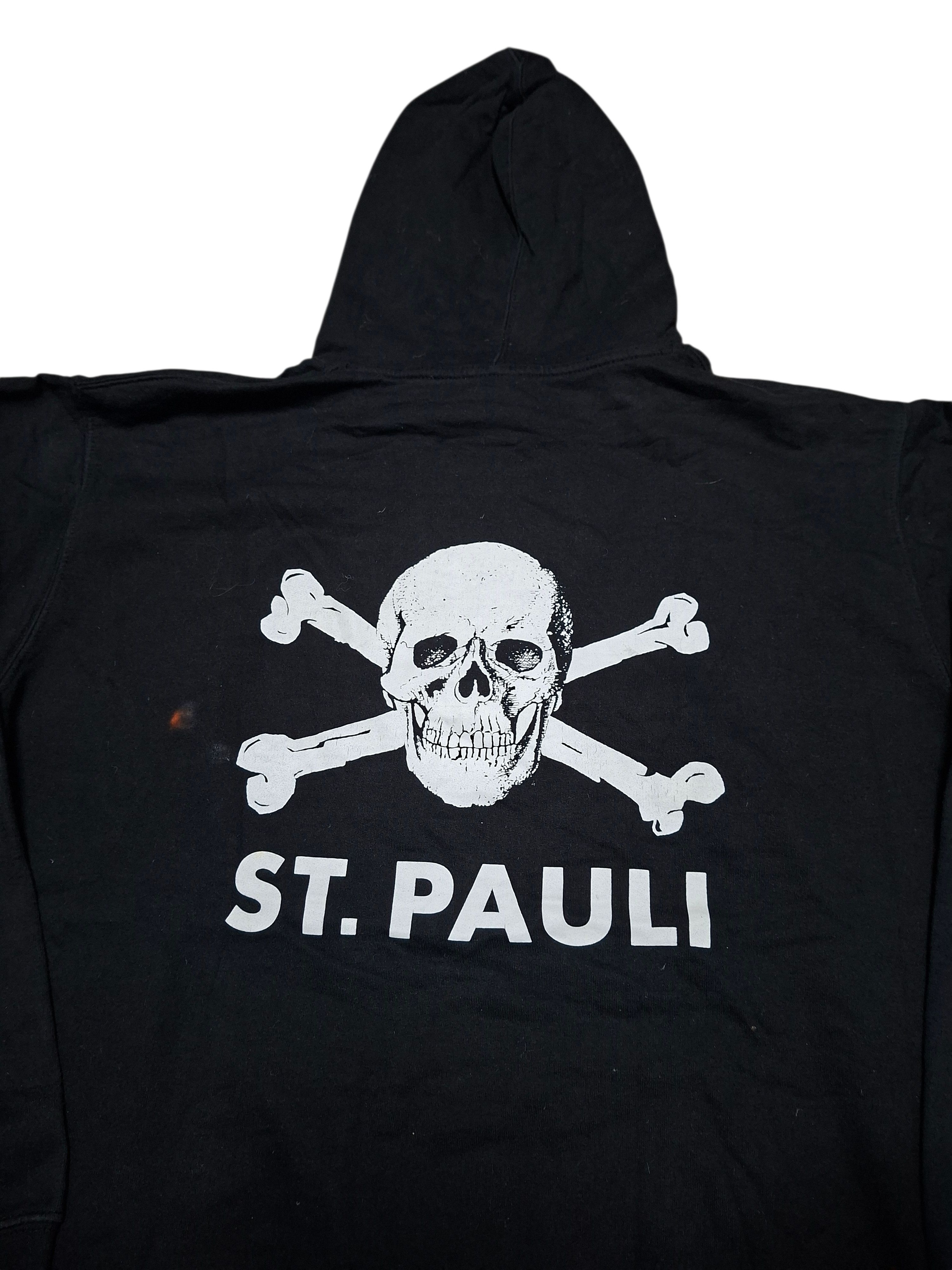 Other ST PAULI SANKT PAULI BIG LOGO SKULL HOODIE Size US XXL / EU 58 / 5 - 2 Thumbnail