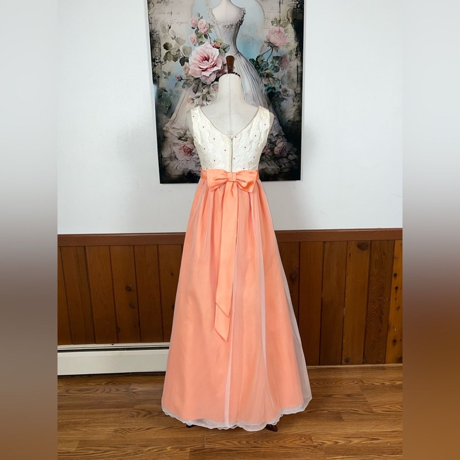 vintage peach bridesmaid dresses Cowl Front Satin Bridesmaid Dress - Burnt Peach