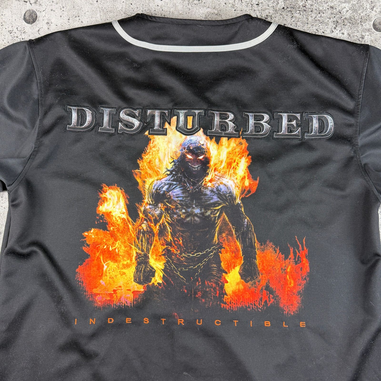 Bravado Disturbed Jersey Indestructible XXL Baseball Jersey Y2K Size US XXL / EU 58 / 5 - 1 Thumbnail