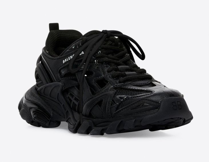Balenciaga o1srvl11e1025 KIDS Size: 23 / - Track.2 Sneakers in Black Size US 5 / EU 37 - 2 Thumbnail