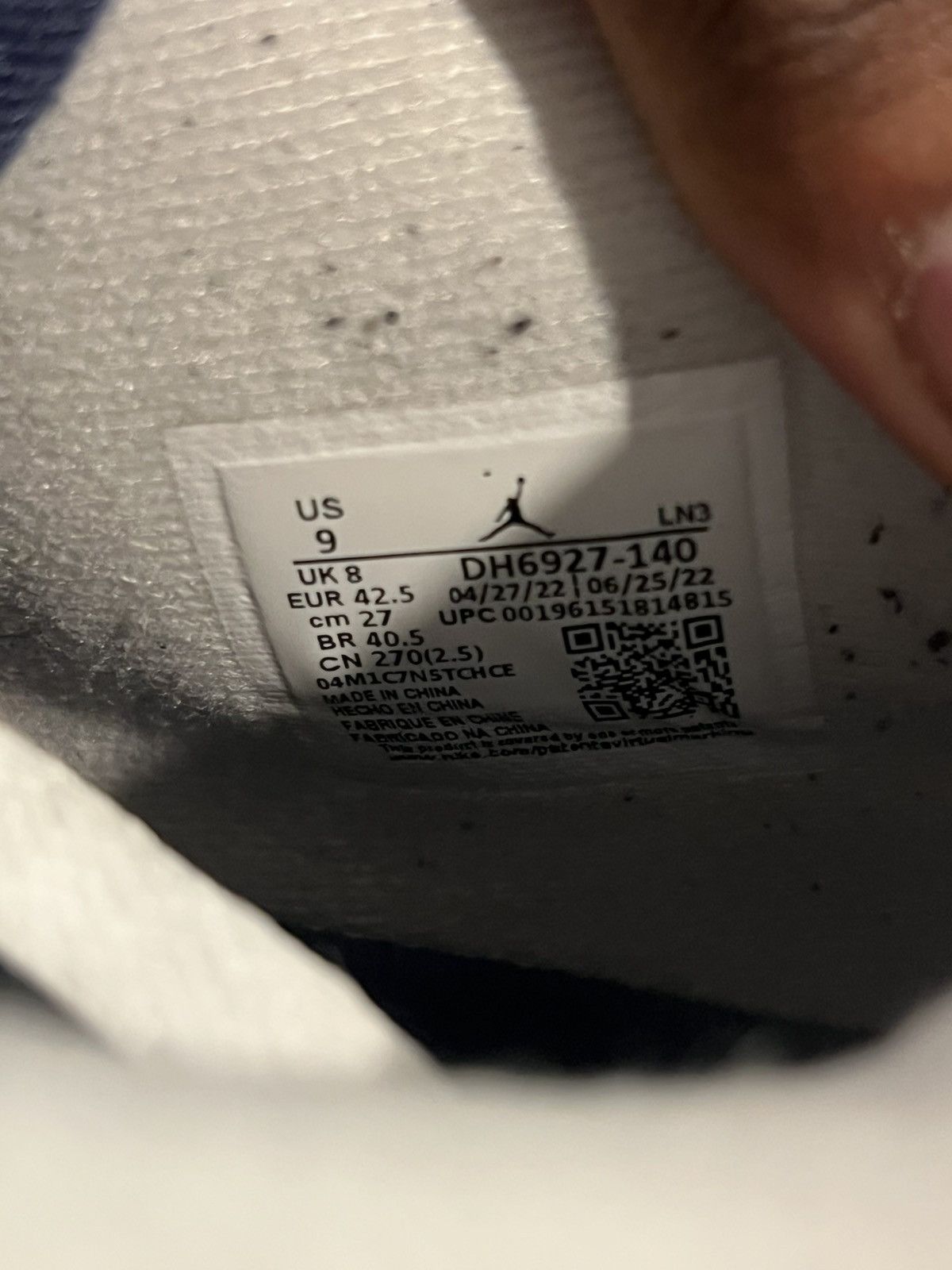 Jordan Brand Jordan 4 Midnight Navy Size US 9 / EU 42 - 7 Thumbnail