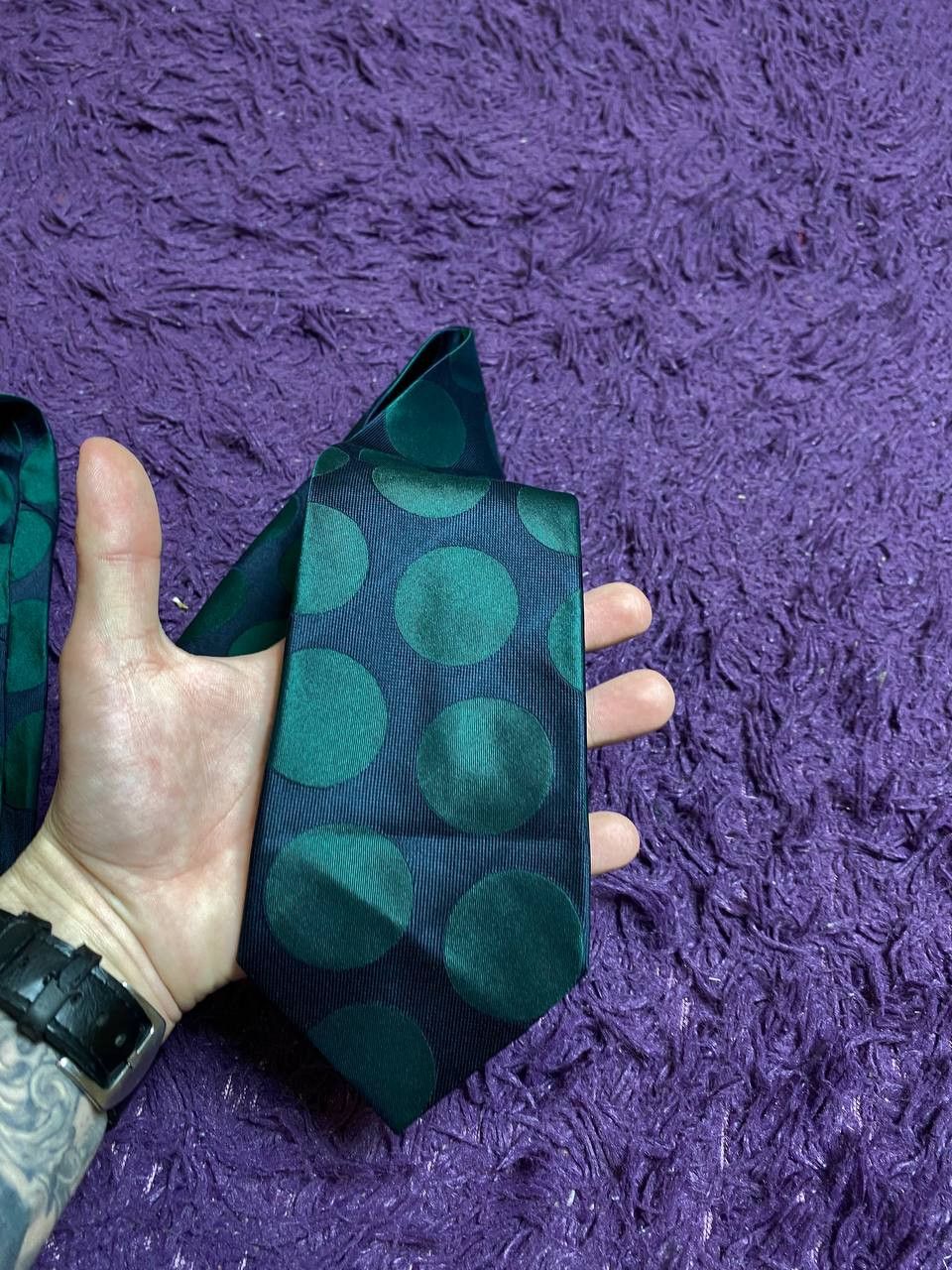 Yves Saint Laurent Rare Vintage Yves Saint Laurent Silk Tie Size ONE SIZE - 11 Thumbnail