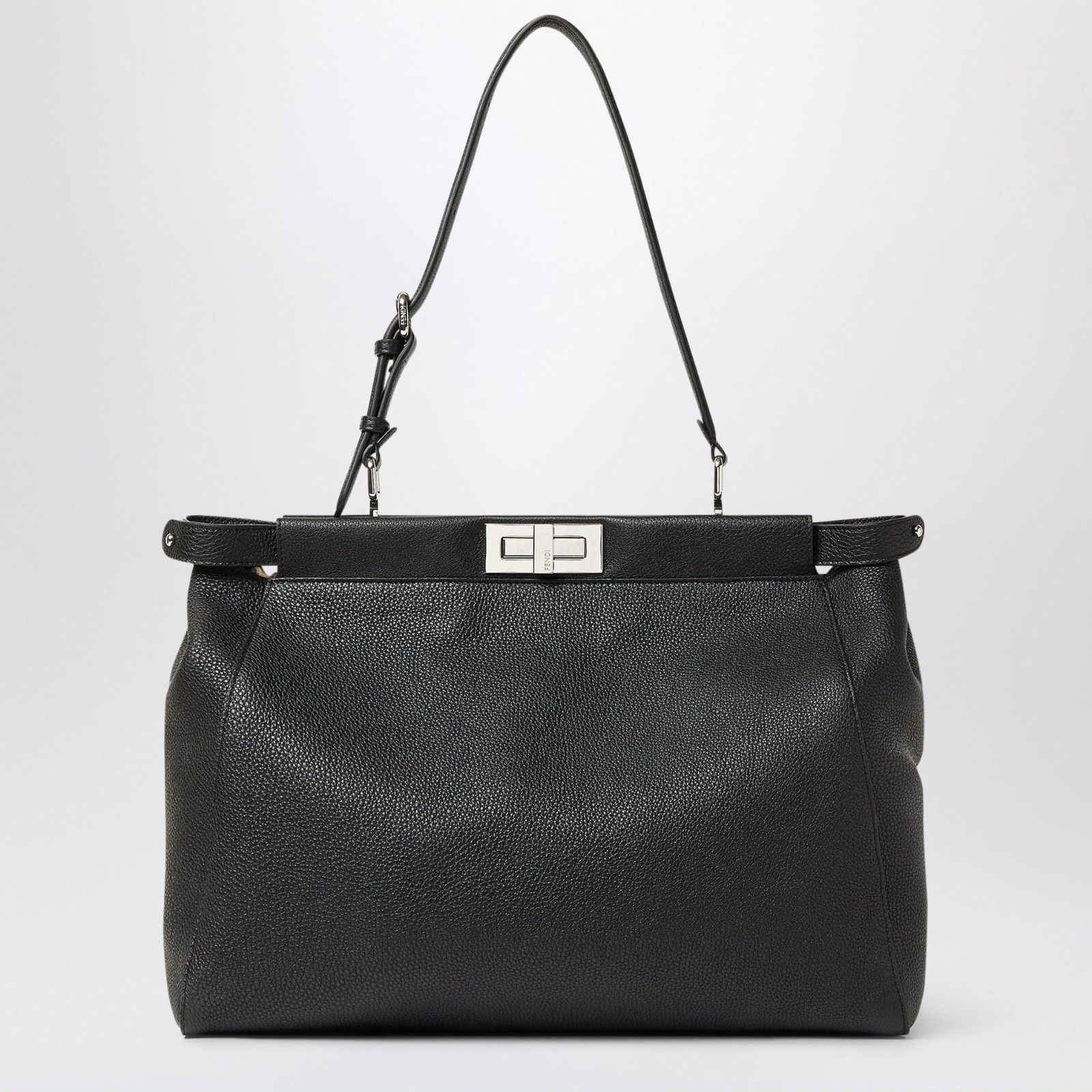 Fendi FENDI $6500 My Peekaboo Large Black Leather Bag New & Authen Size ONE SIZE - 2 Thumbnail