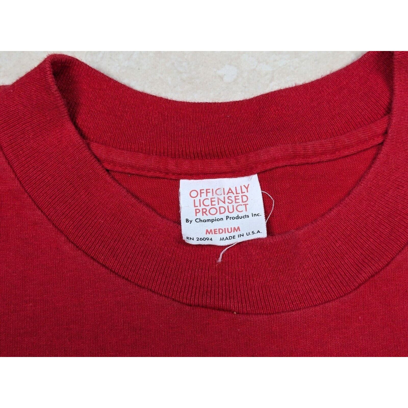 Champion Vtg Champion Products Indiana University IU Hoosiers T Shirt Size US M / EU 48-50 / 2 - 3 Thumbnail