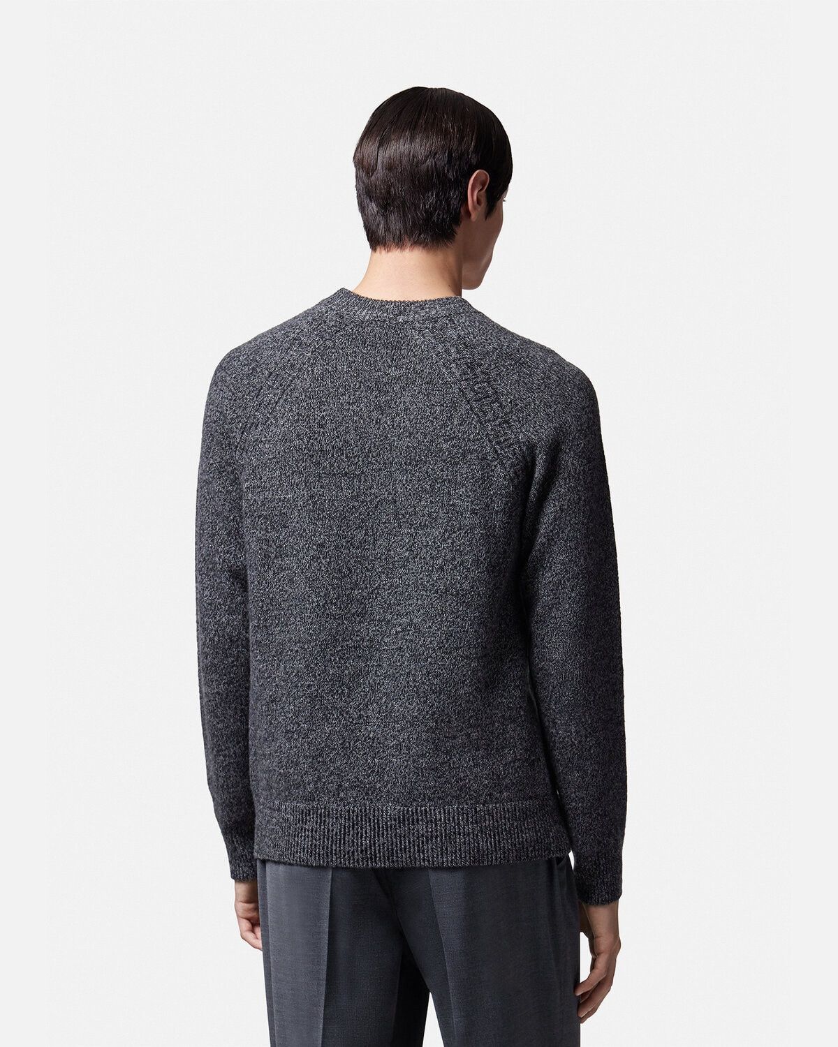 Versace o1y0525 Cashmere Blend Sweater in Black Size US L / EU 52-54 / 3 - 4 Thumbnail