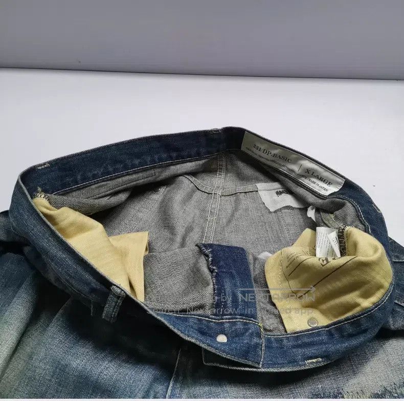Neighborhood Neighborhood size XL Wolverine Slash Washed Denim Jeans Size US 27 - 6 Thumbnail