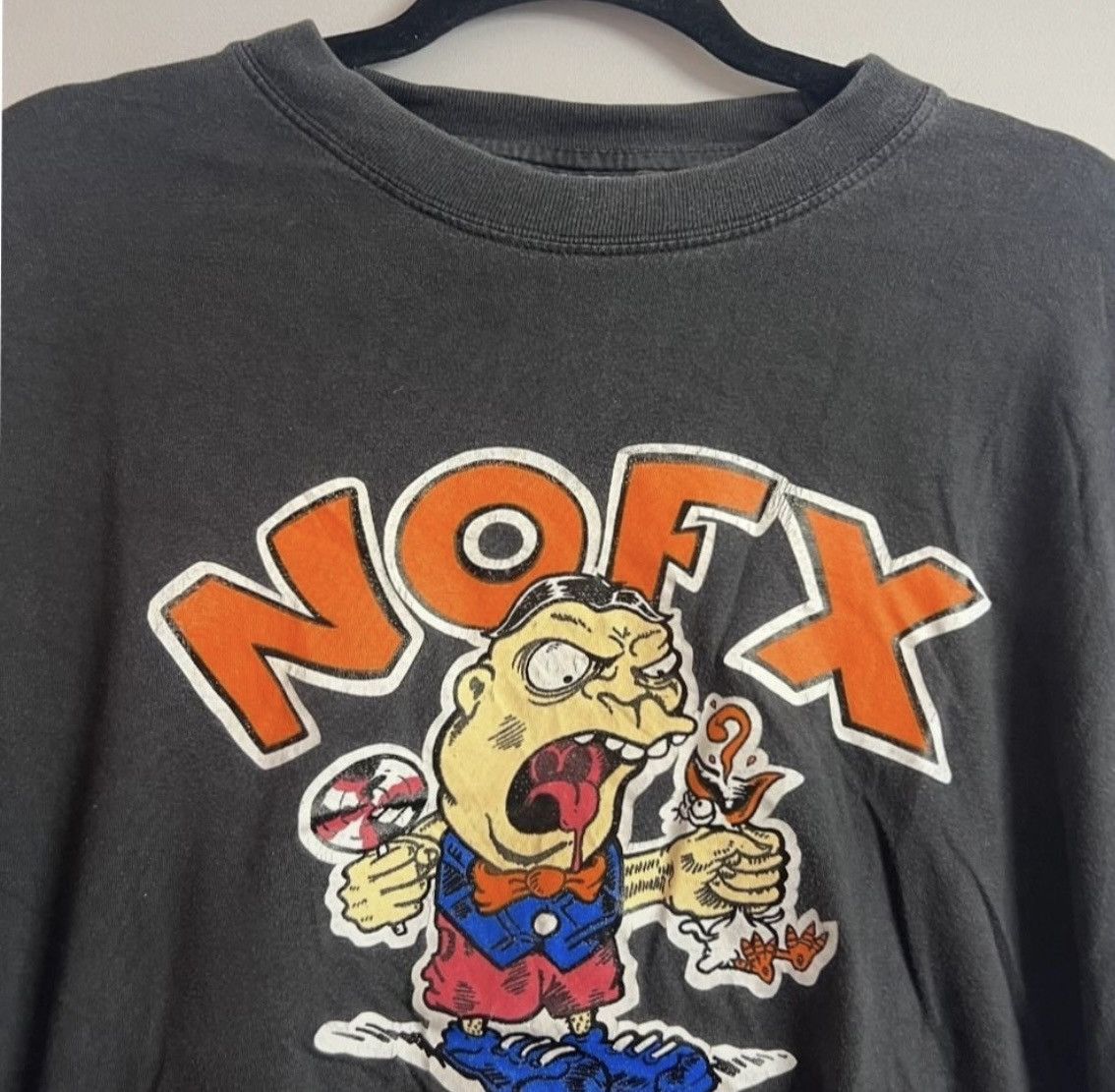 Band Tees × Vintage Crazy 2000s Nofx fat mike tour t shirt punk Size US M / EU 48-50 / 2 - 2 Thumbnail