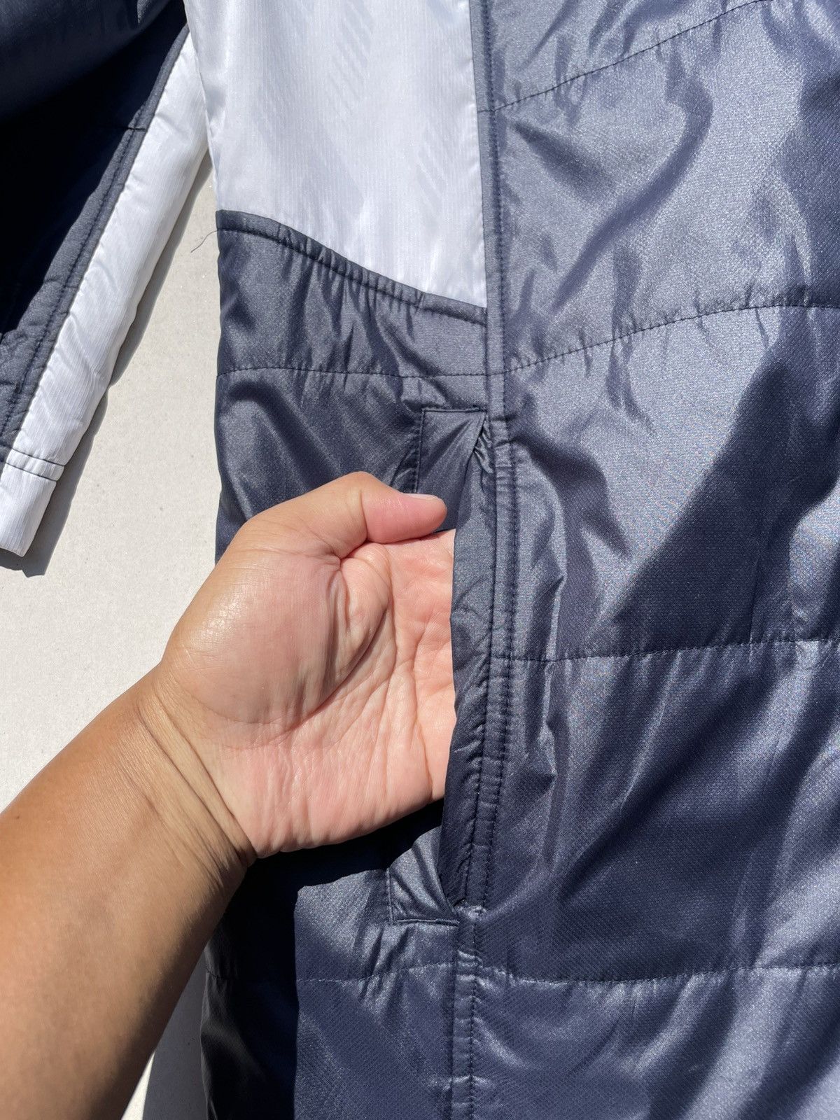 Nike 🔥Accept Binding Offer🔥 Vintage Nike Swooth Long Coat Jacket Size US XL / EU 56 / 4 - 11 Thumbnail