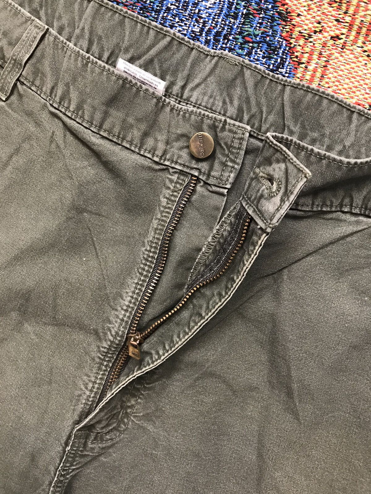 Carhartt Vintage Carhartt B144 OLV carpenter short Size US 42 / EU 58 - 6 Thumbnail
