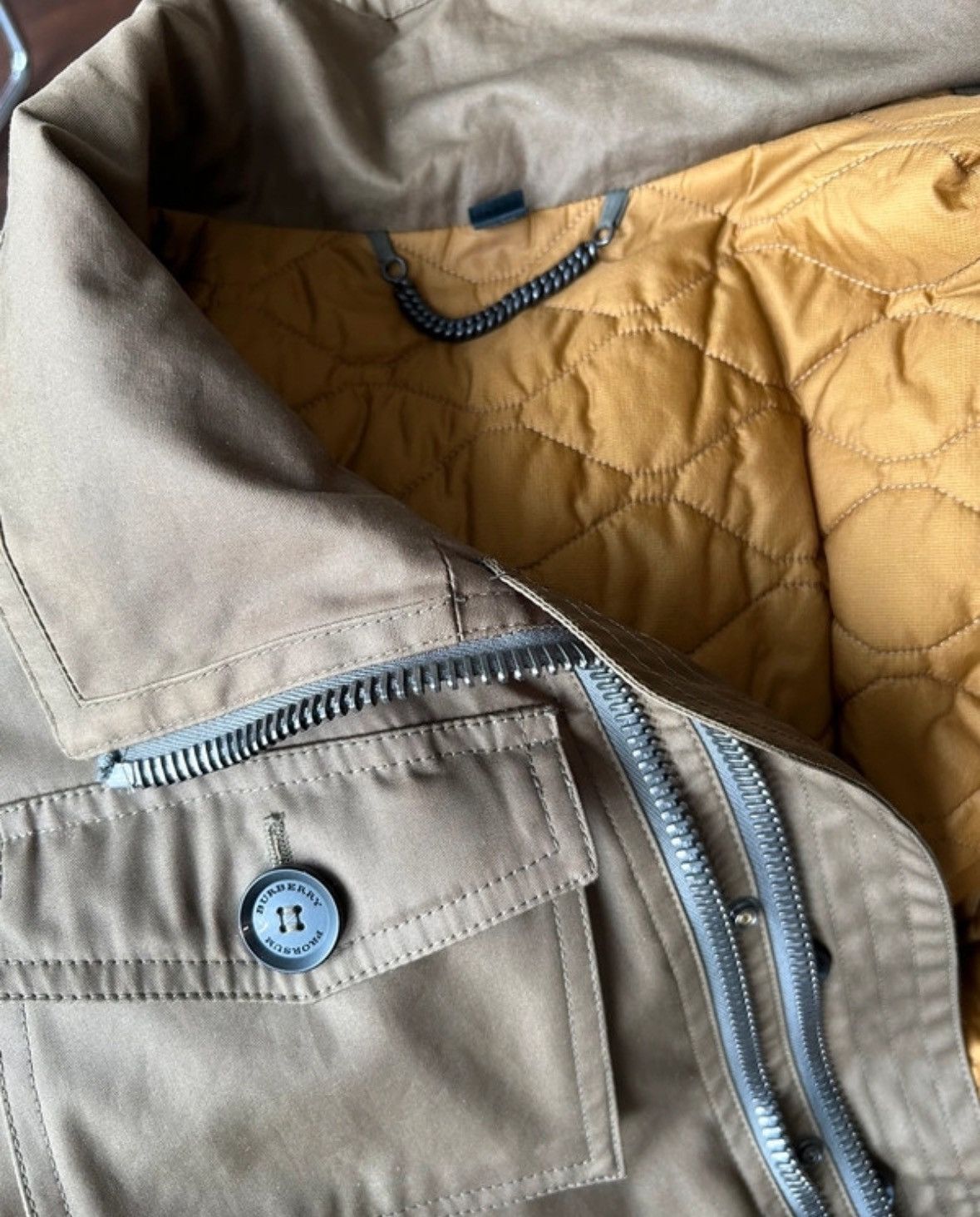 Burberry Prorsum ARCHIVE A/W 2013 RESORT WAXED COTTON JACKET Size US S / EU 44-46 / 1 - 7 Thumbnail