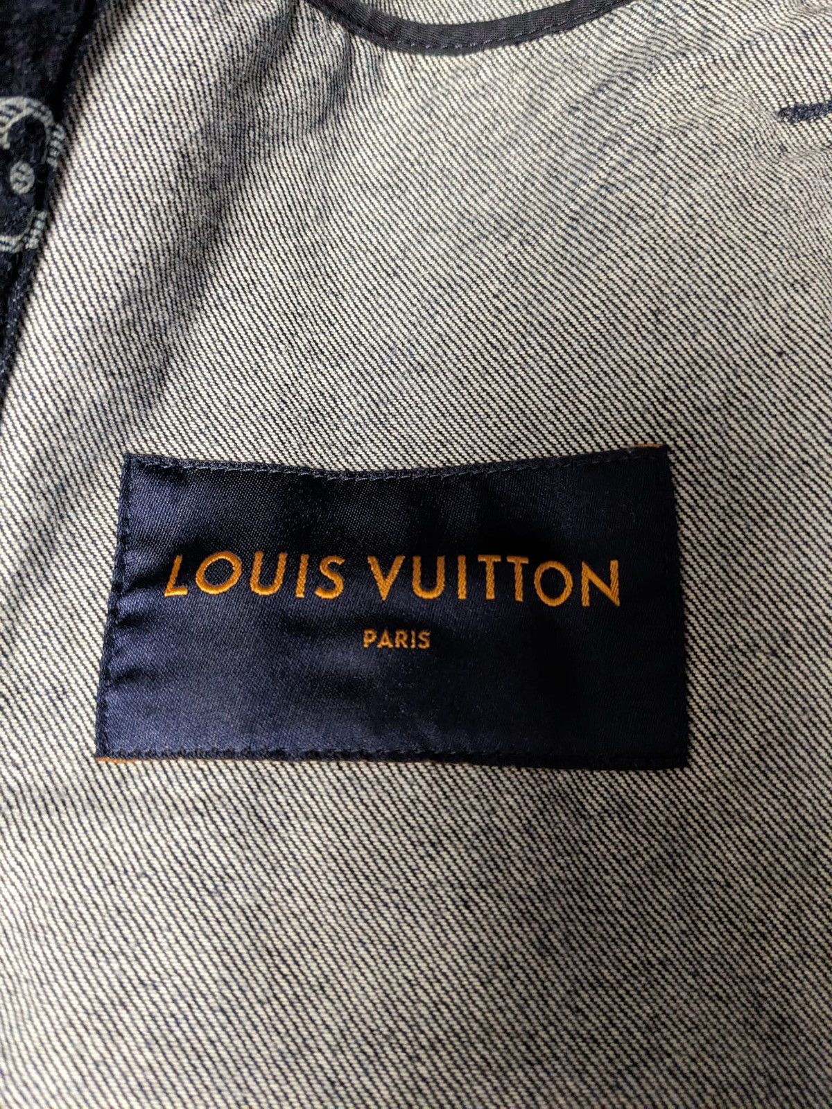 Louis Vuitton LOUIS VUITTON KIM JONES DENIM MONOGRAM JACKET Size US L / EU 52-54 / 3 - 11 Thumbnail