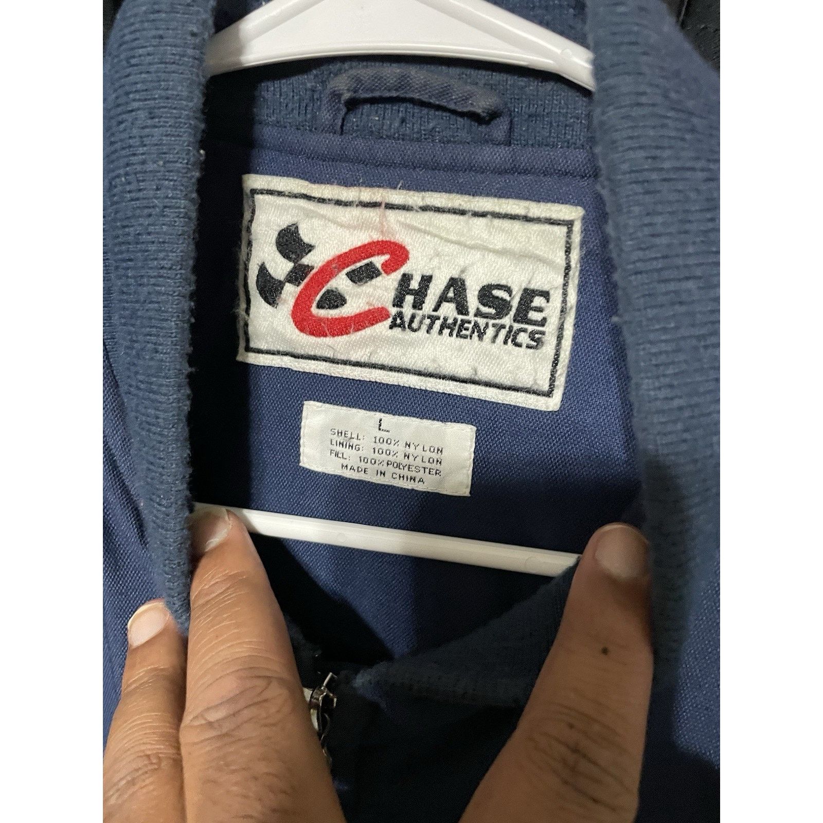 Chase Authentics Size L-NASCAR Chase Authentics DuPont Full Zip Puffer Coat Size US L / EU 52-54 / 3 - 3 Thumbnail
