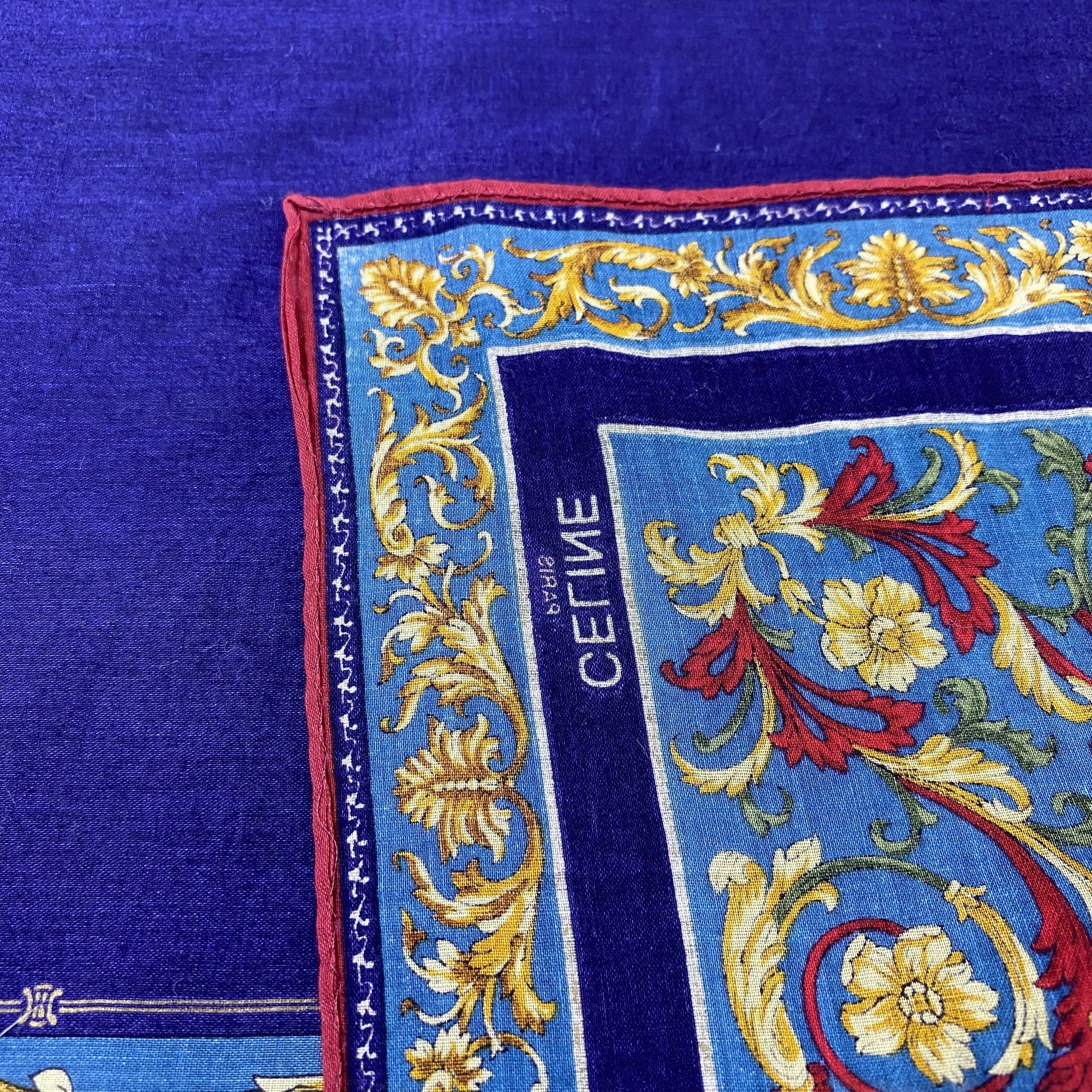 Celine Celine Handkerchief Neckerchief Bandana-B2040 Size ONE SIZE - 6 Thumbnail