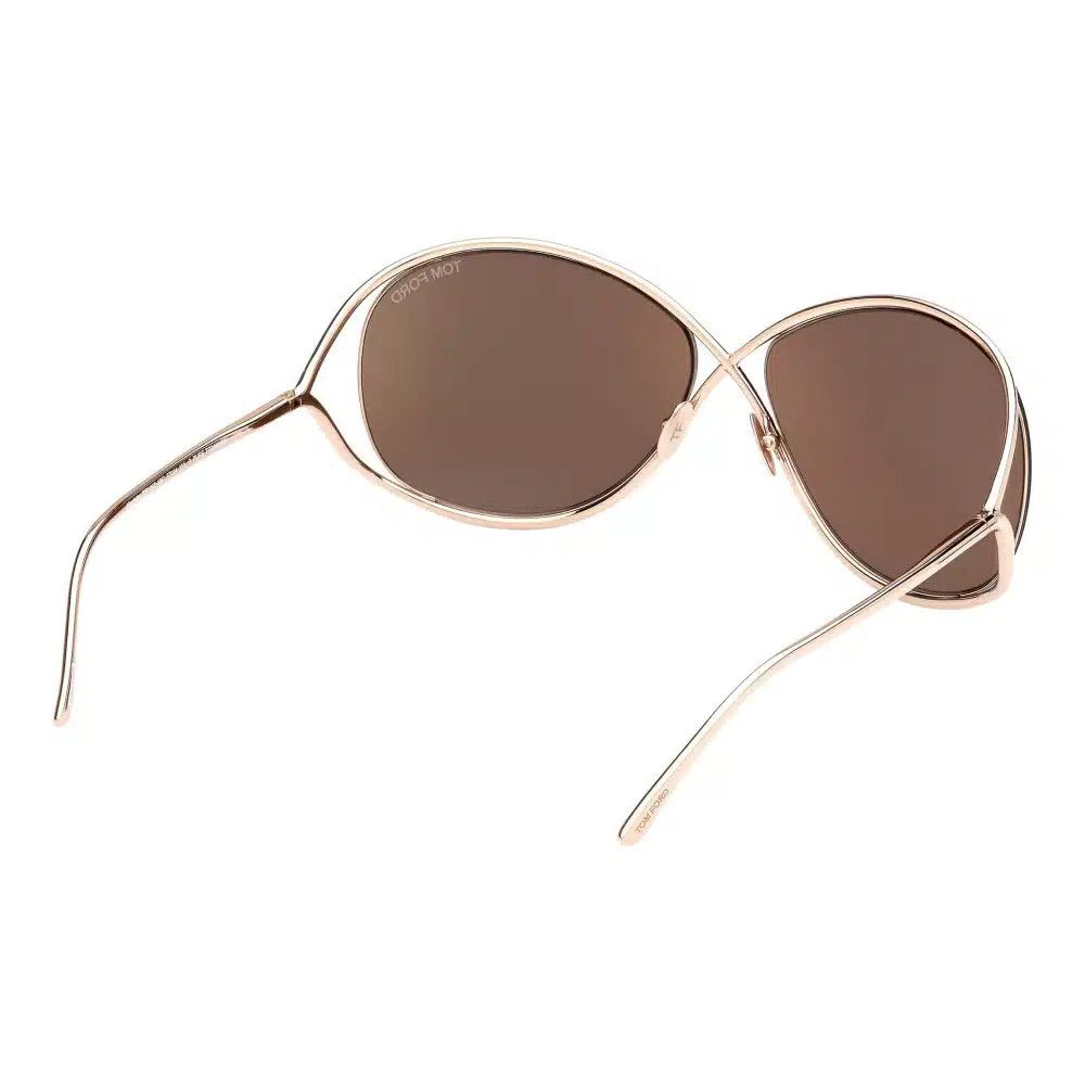 Tom Ford o1sndg1125 FT1067 Size: OS / Nicoletta Sunglasses in Gold Size ONE SIZE - 5 Thumbnail