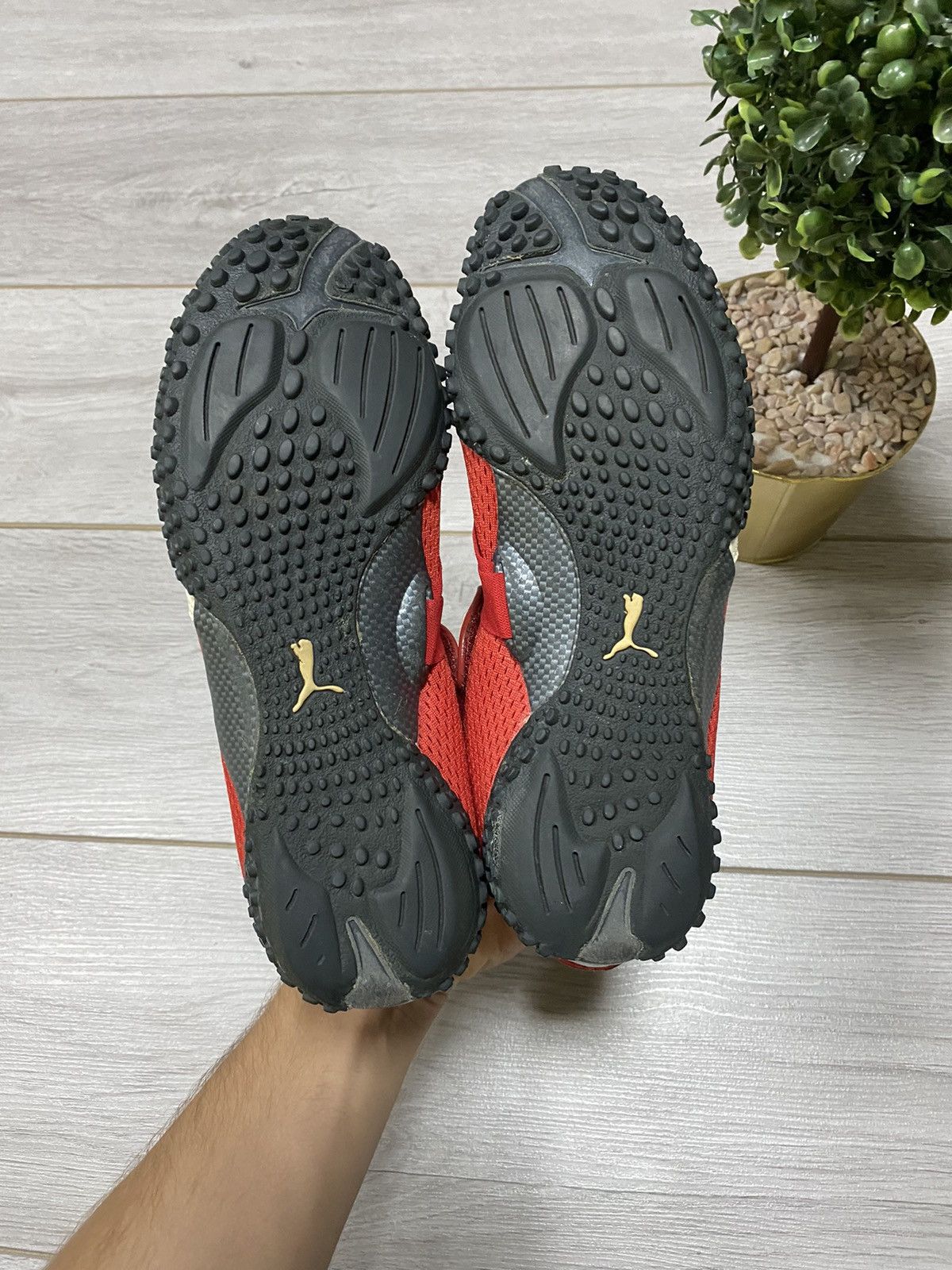 Puma Puma mostro big logo sneakers leather Size US 7.5 / EU 40-41 - 3 Thumbnail