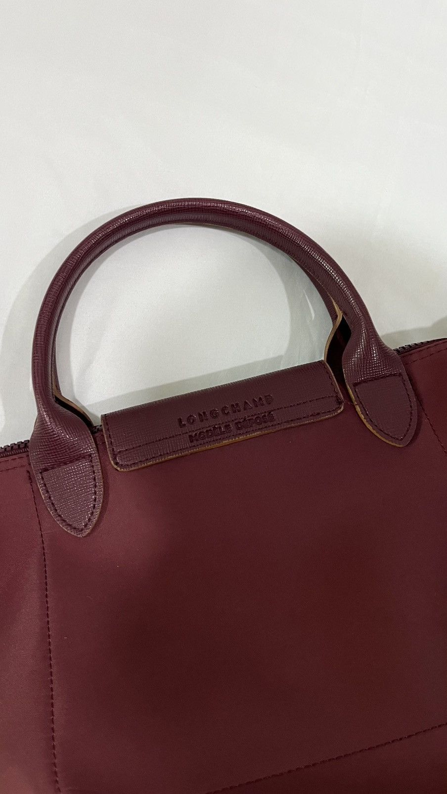 Longchamp Longchamp Modele Depose Maroon Size ONE SIZE - 7 Thumbnail