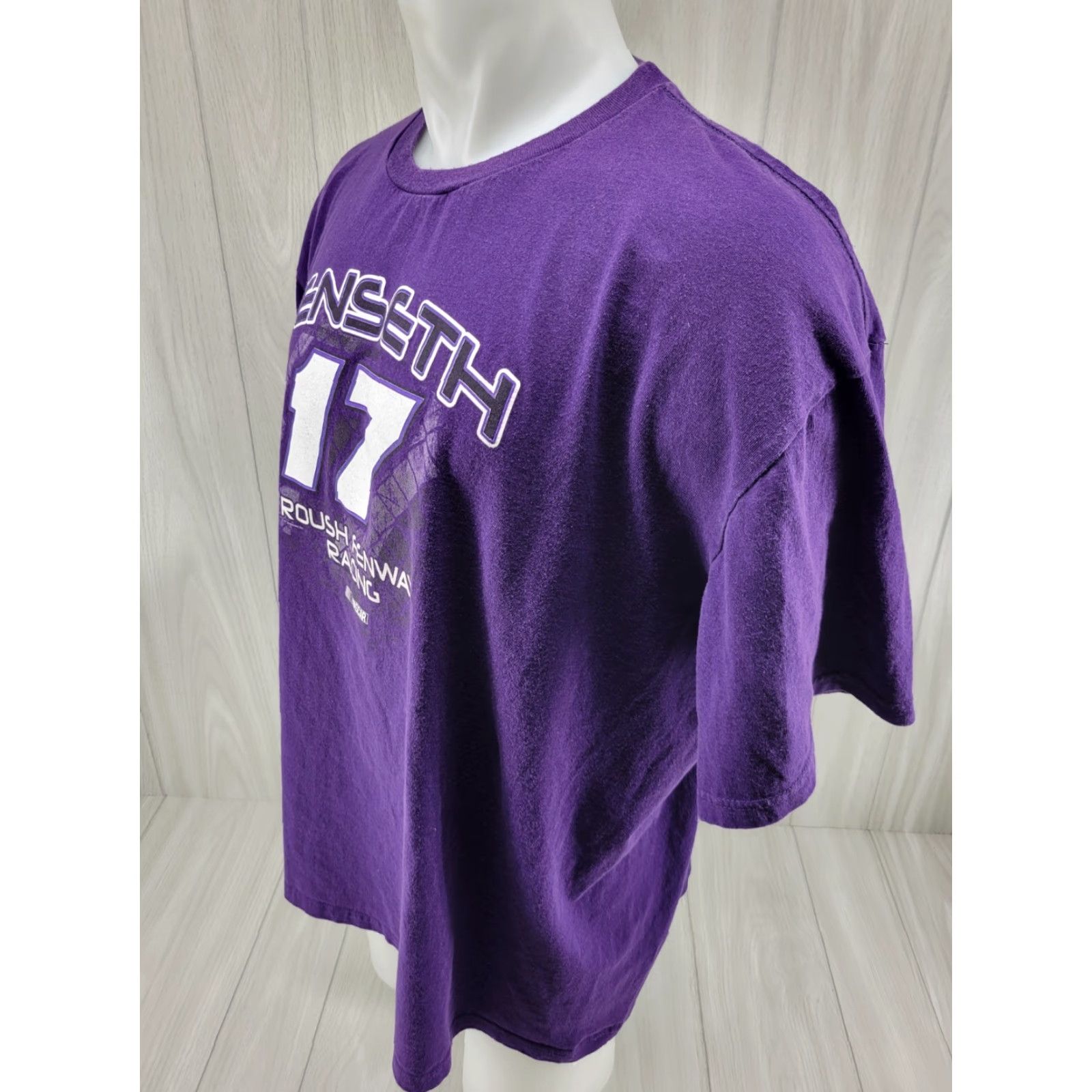 NASCAR NASCAR Matt Kenseth T Shirt Mens 2XL Purple Roush Fenway Racing Size US XXL / EU 58 / 5 - 4 Thumbnail
