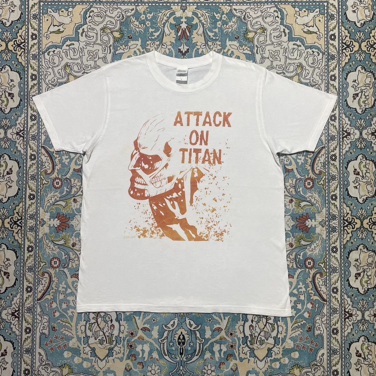 Cartoon Network × Japanese Brand Attack On Titan Anime Japenese Manga T-shirt Size US M / EU 48-50 / 2 - 1 Thumbnail
