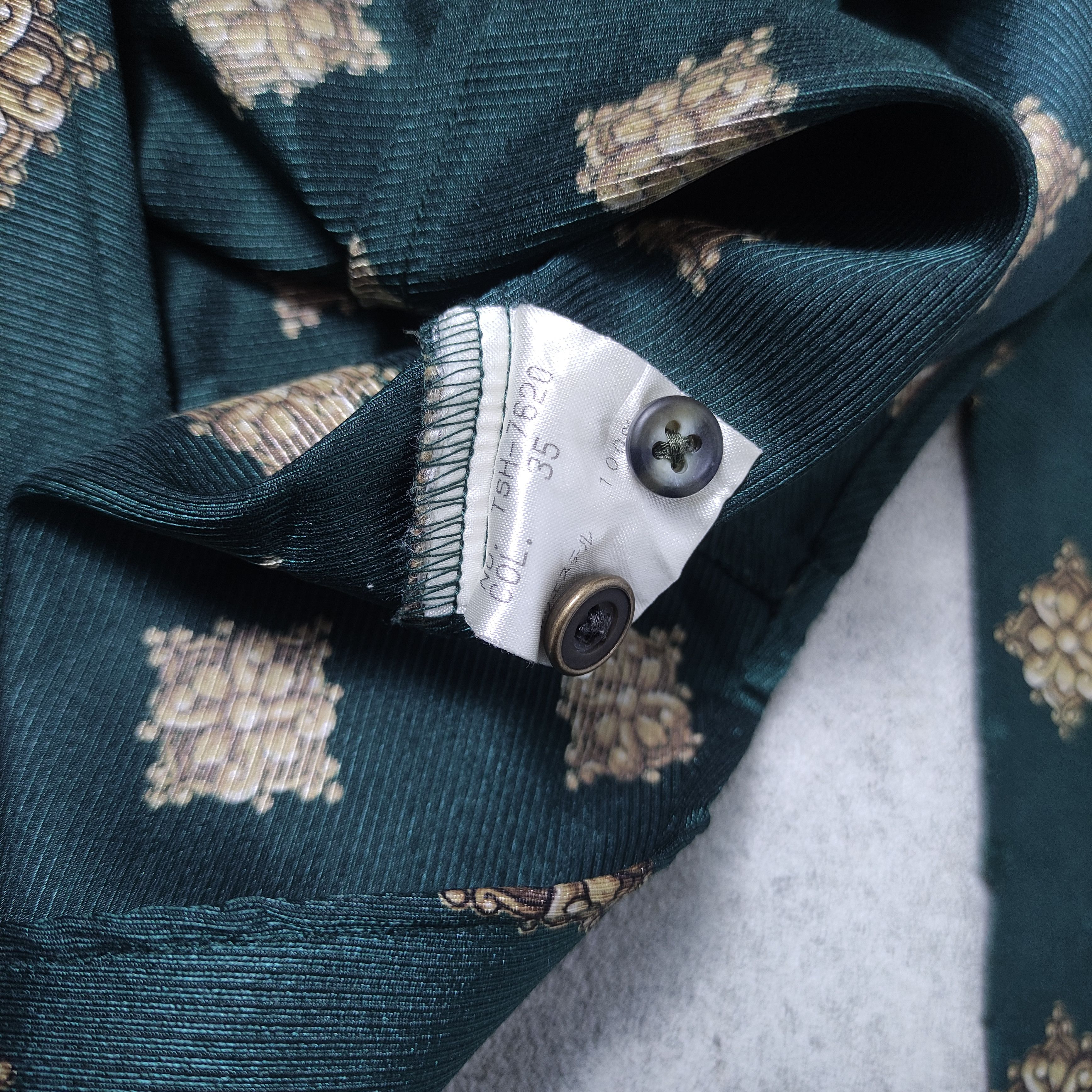 If Six Was Nine × Le Grande Bleu (L.G.B.) × Tornado Mart Tornado Mart Silk Japanese Brand Size US L / EU 52-54 / 3 - 6 Thumbnail