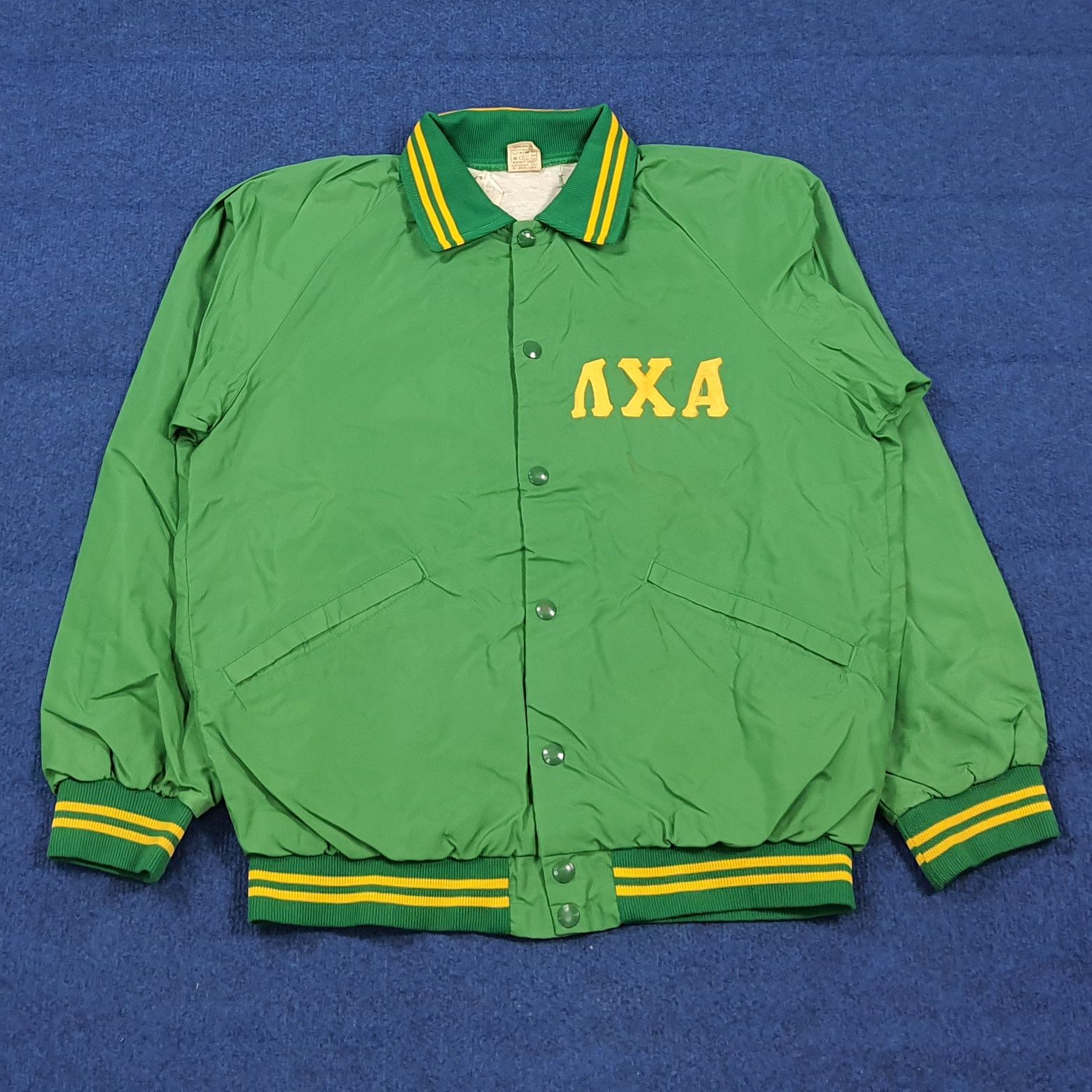 Russell Athletic Vintage Lambda Chi Alpha Fraternity Coaches Jacket C306N13 Size US M / EU 48-50 / 2 - 3 Thumbnail