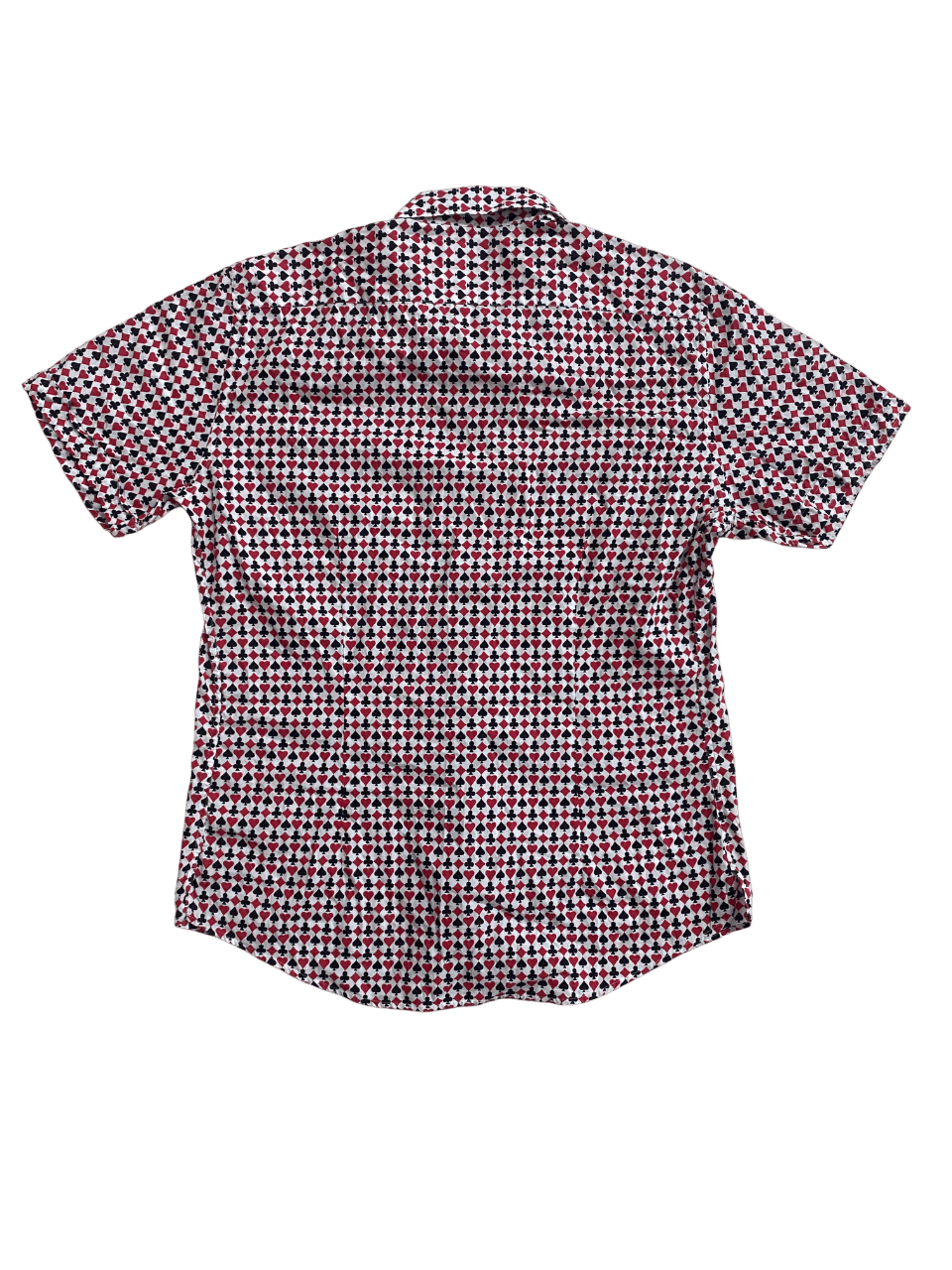 Moschino Moschino Poker Open Collar Button Up Size US M / EU 48-50 / 2 - 2 Thumbnail