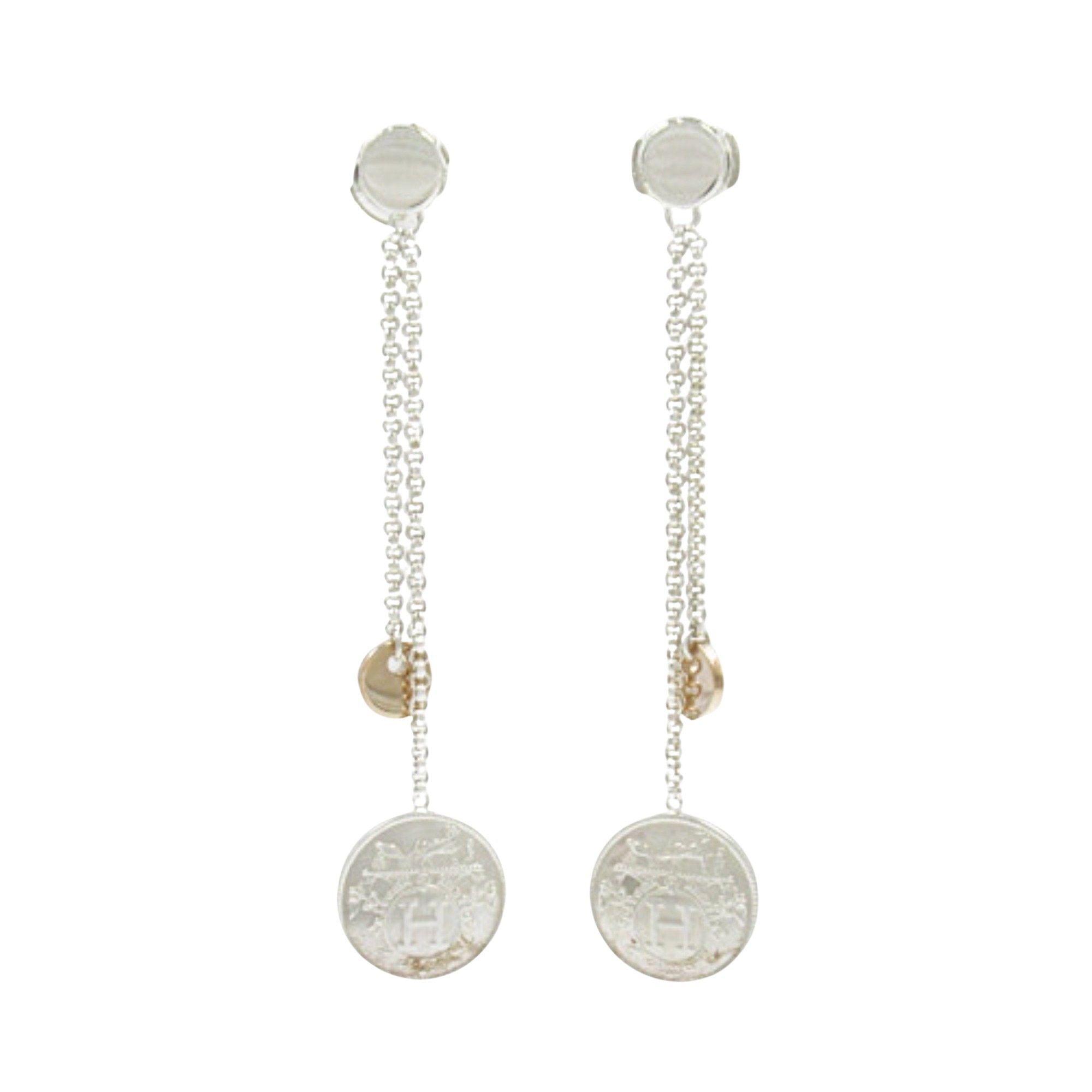 Hermes Hermès Ex-Libris earring Size ONE SIZE - 1 Thumbnail