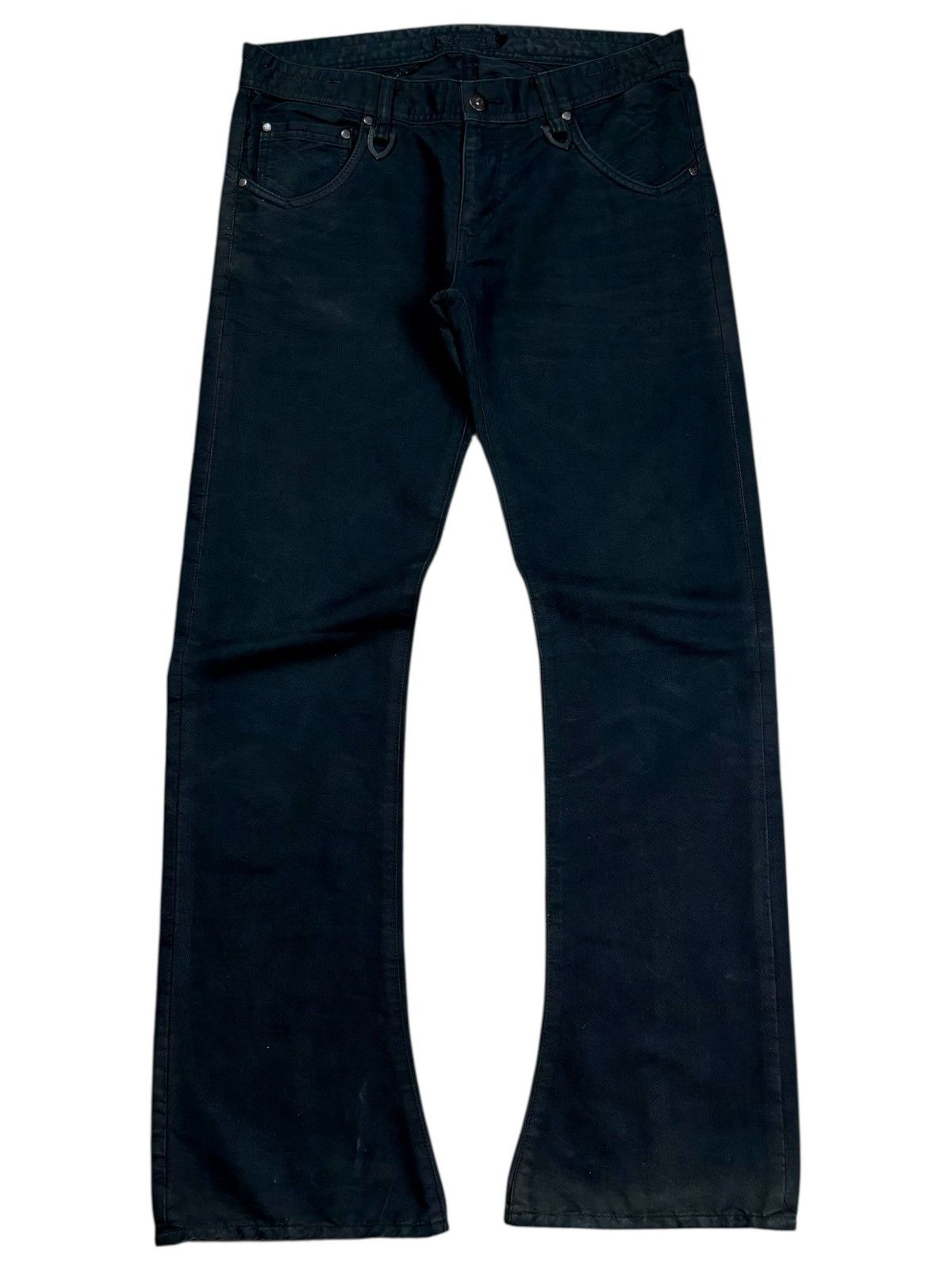 JACKROSE Jackrose x Luv Maison Bootcut Crash Denim | Grailed