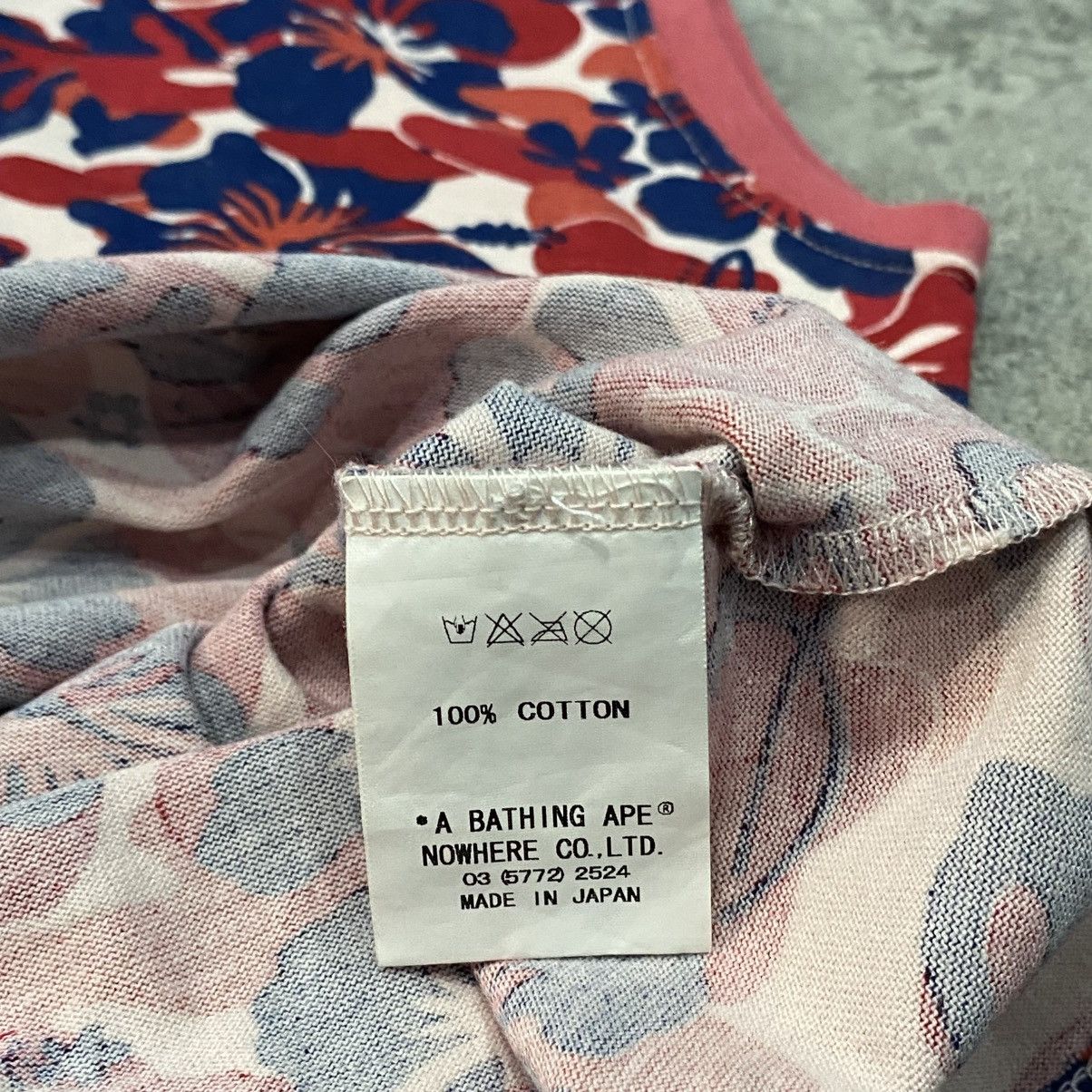 Bape Bape Floral Camo Tank Top Ladies Size S / US 4 / IT 40 - 5 Thumbnail