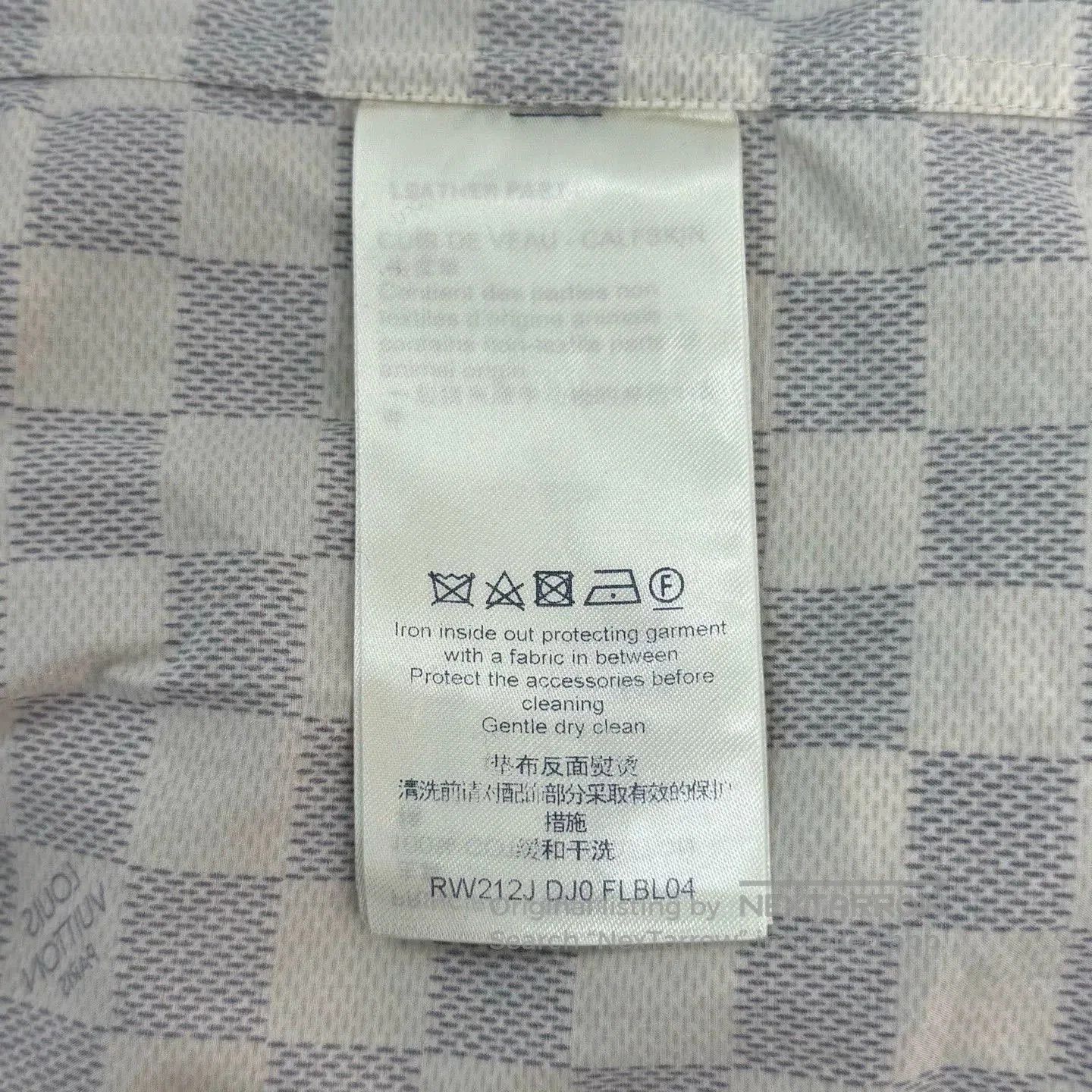 Louis Vuitton Louis Vuitton Damier Logo Check Shirt. Size US XS / EU 42 / 0 - 6 Thumbnail
