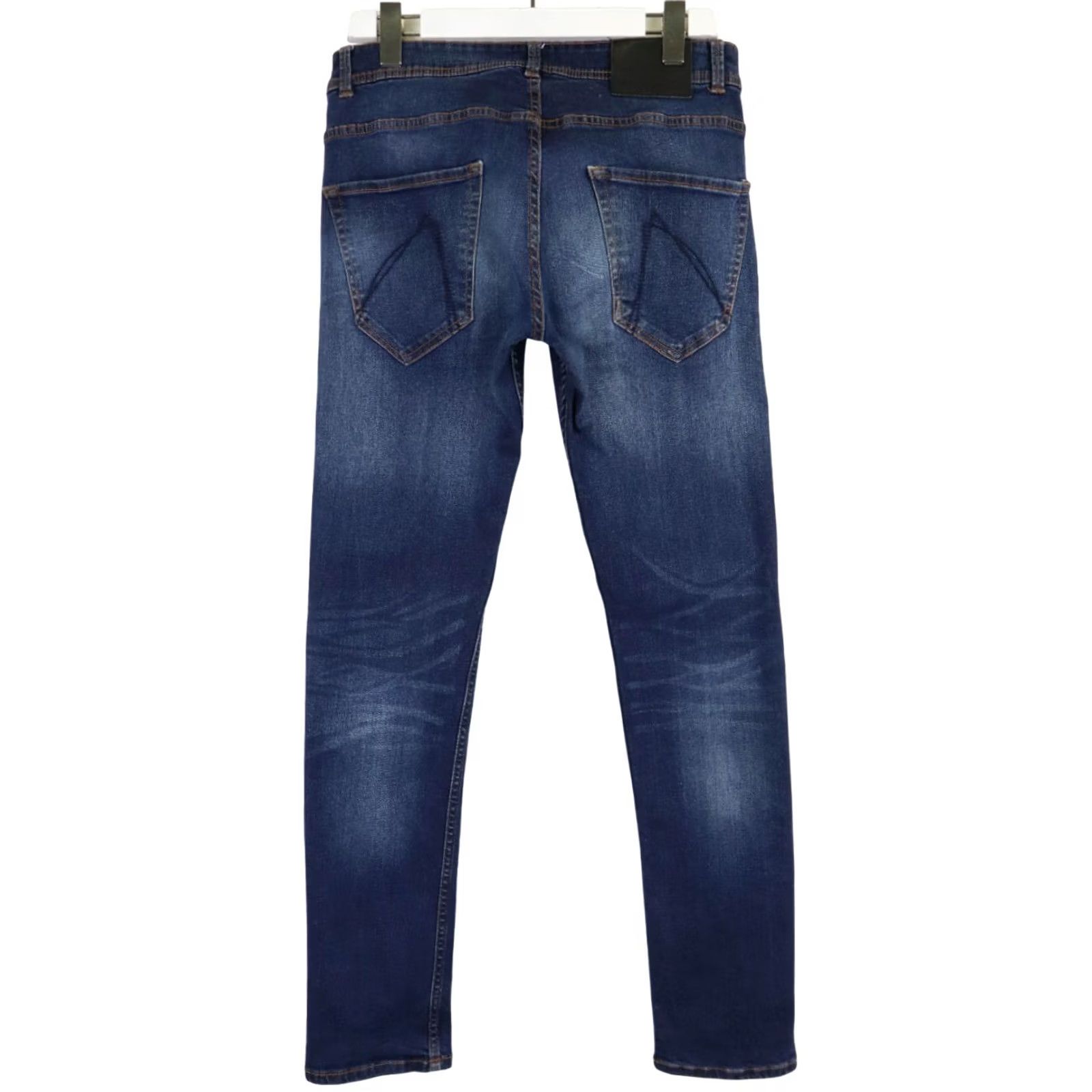 Vintage CHASIN Crown Regular Slim Fit Jeans Men's W30/L34 Button Fly Faded Whiskers Size US 30 / EU 46 - 2 Thumbnail