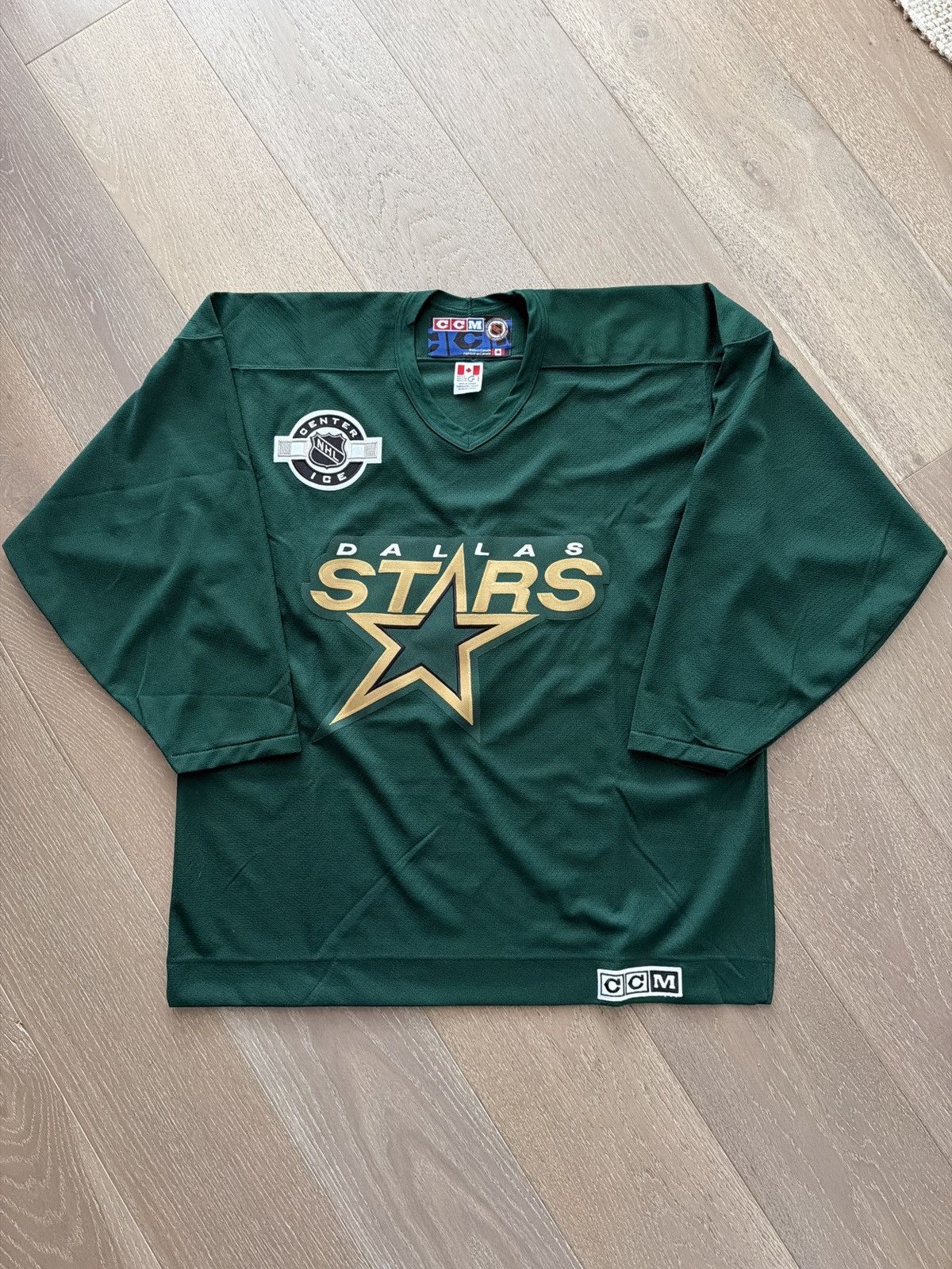 NHL Vintage CCM Dallas Stars Practice Jersey NHL Size US L / EU 52-54 / 3 - 1 Thumbnail