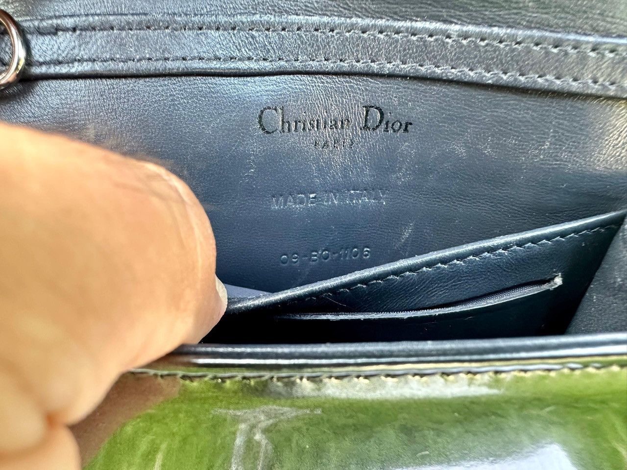 Dior Authentic Christian Dior Micro Cannage Baby Diorama Flap Size ONE SIZE - 7 Thumbnail