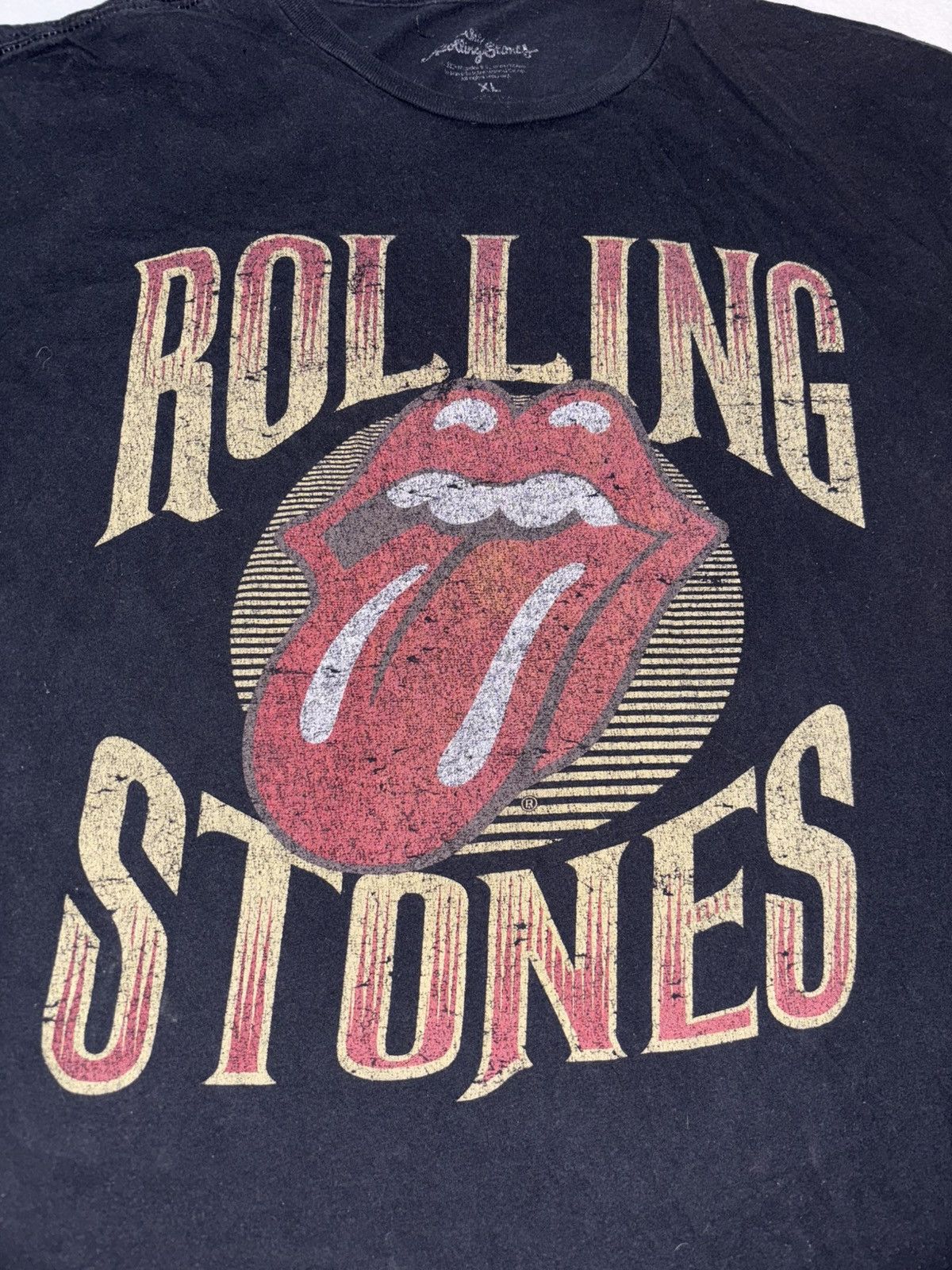 The Rolling Stones Vintage Rolling Stone Lips tee Size US XL / EU 56 / 4 - 2 Thumbnail