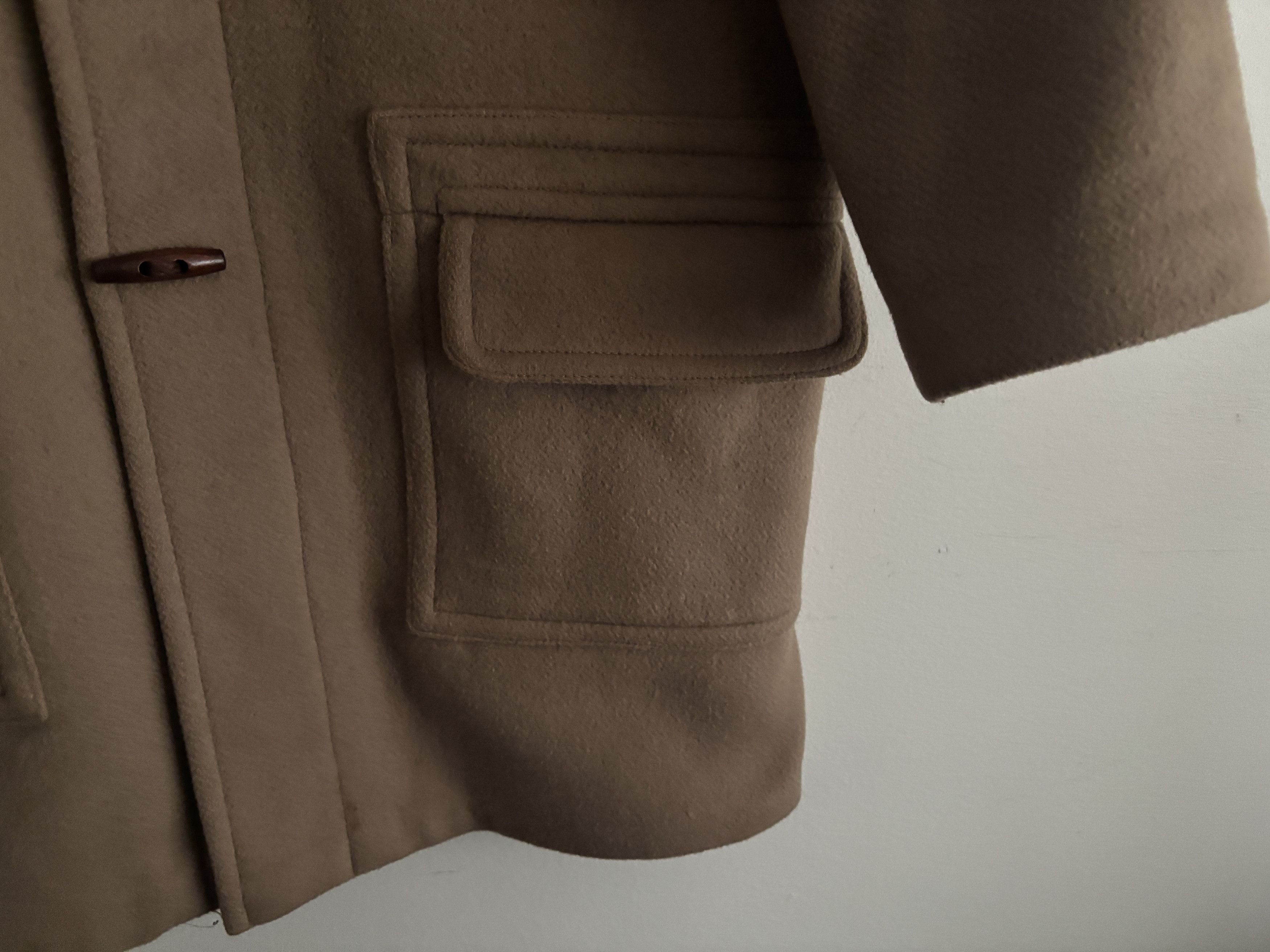 Gloverall J. Press Duffle Coat England Tan Wool Overcoat - 38/ Medium Size US M / EU 48-50 / 2 - 5 Thumbnail