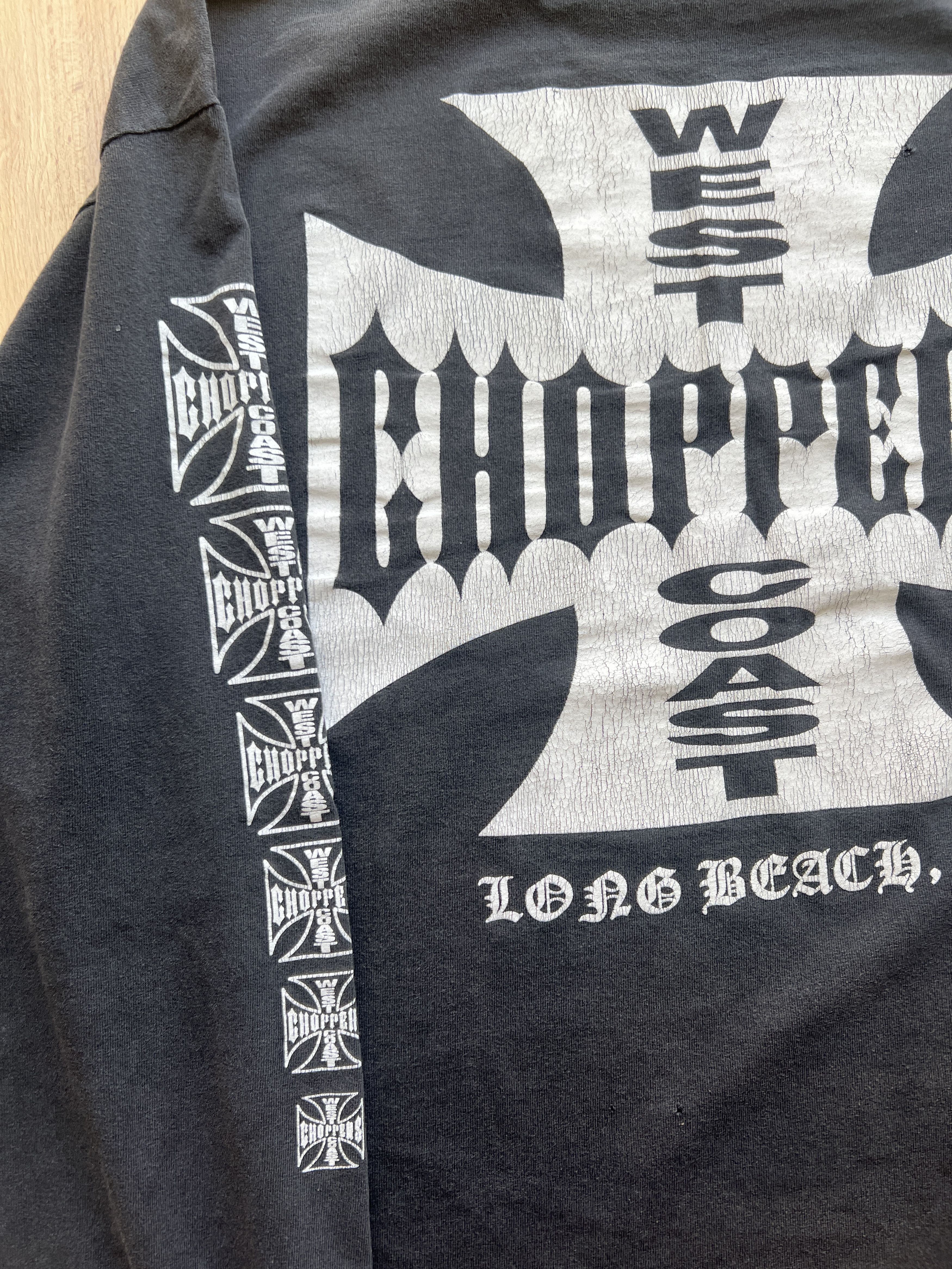 West Coast Choppers Faded Vintage West Coast Choppers Size US XL / EU 56 / 4 - 4 Thumbnail