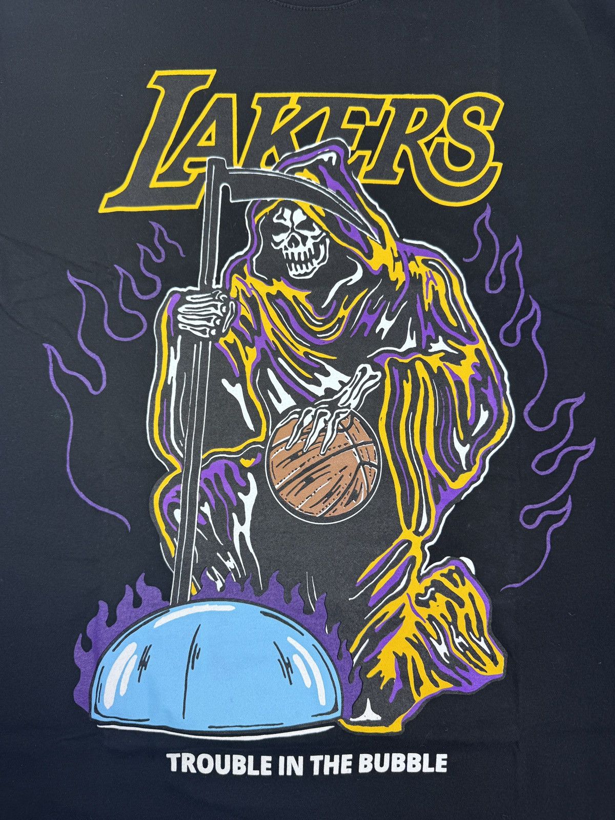 Warren Lotas LAKERS PRINT T-SHIRT Size US M / EU 48-50 / 2 - 2 Thumbnail